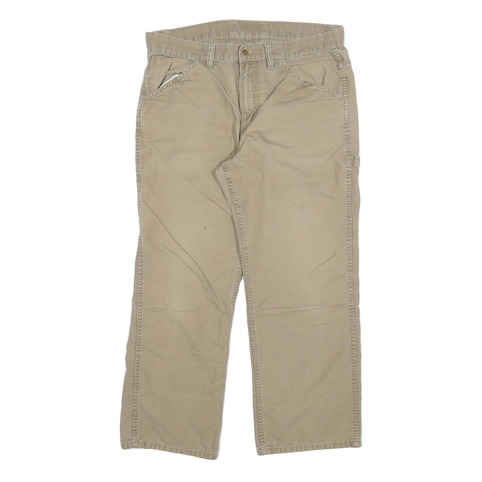Buy CARHARTT Mens Jeans Beige Relaxed Loose Denim Rinse W34 L27 Durable Workwear Refurbished - $62.39 CARHARTT Mens Jeans Beige Relaxed Loose Denim Rinse W34 L27 Durable Workwear Refurbished - N/A refurbished available on Cerqular