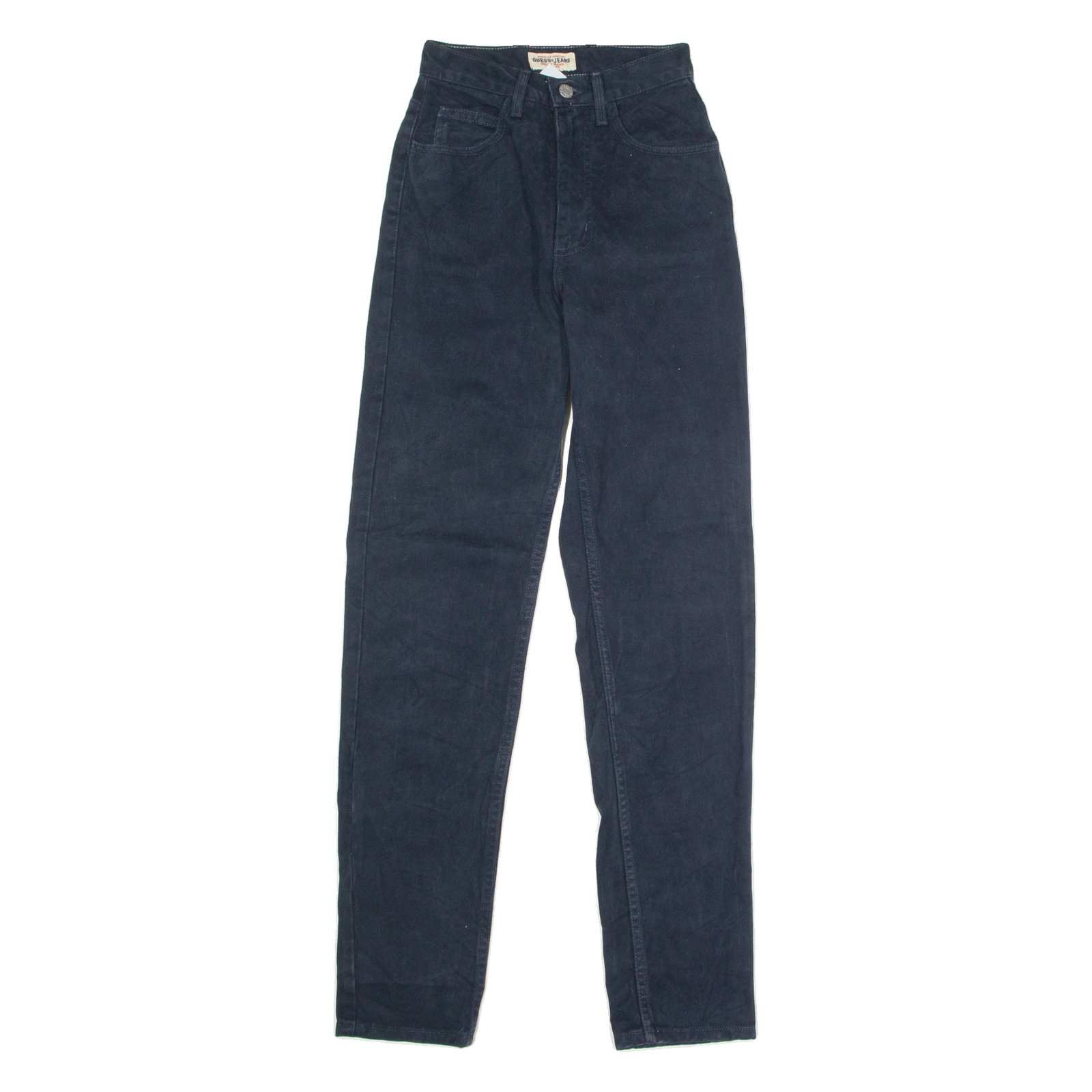 GUESS JEANS Womens Jeans Blue Regular Tapered 90s W24 L30 Refurbished - N/A refurbished available on Cerqular