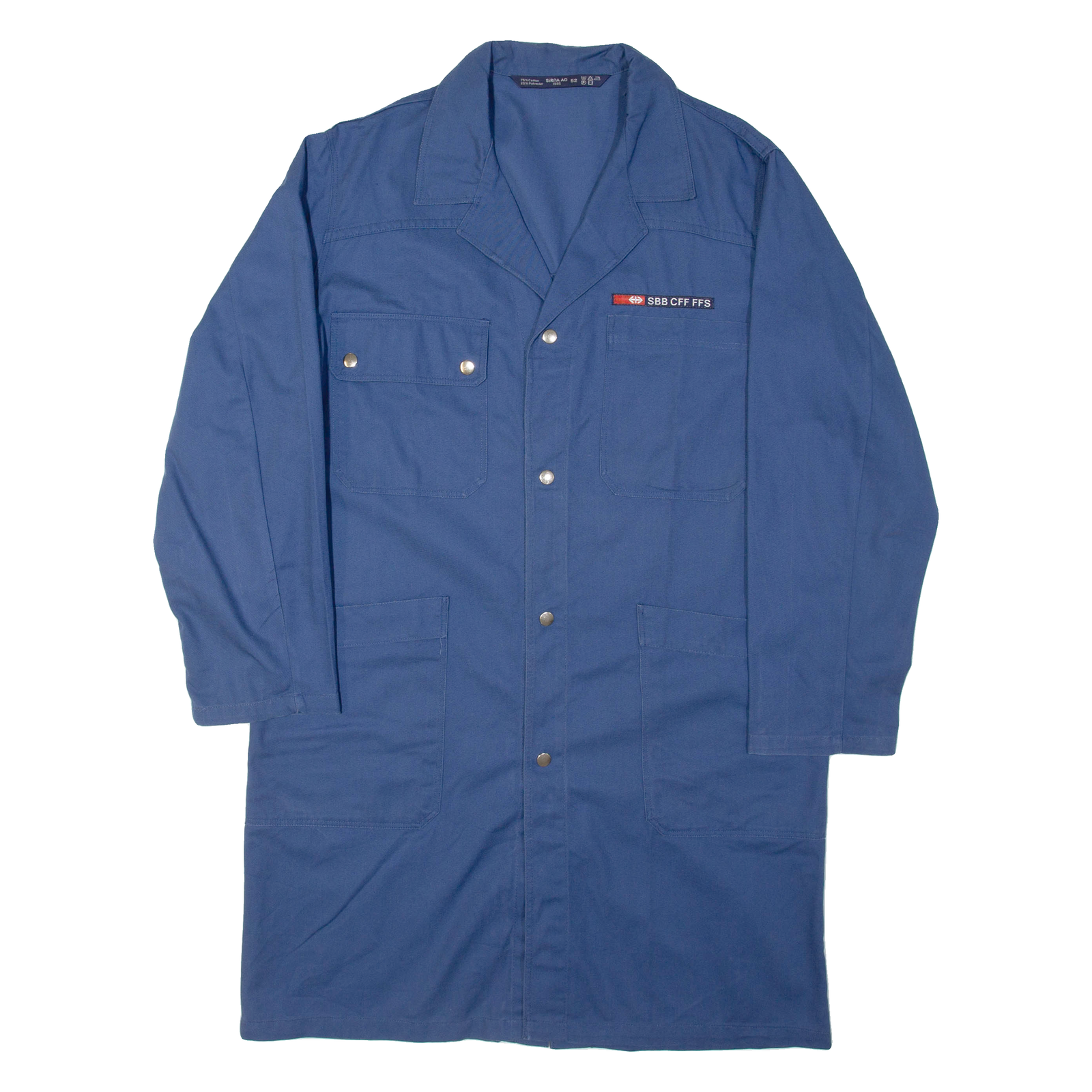 SIRNA AG Mens Chore Jacket Blue XL Refurbished - N/A refurbished available on Cerqular