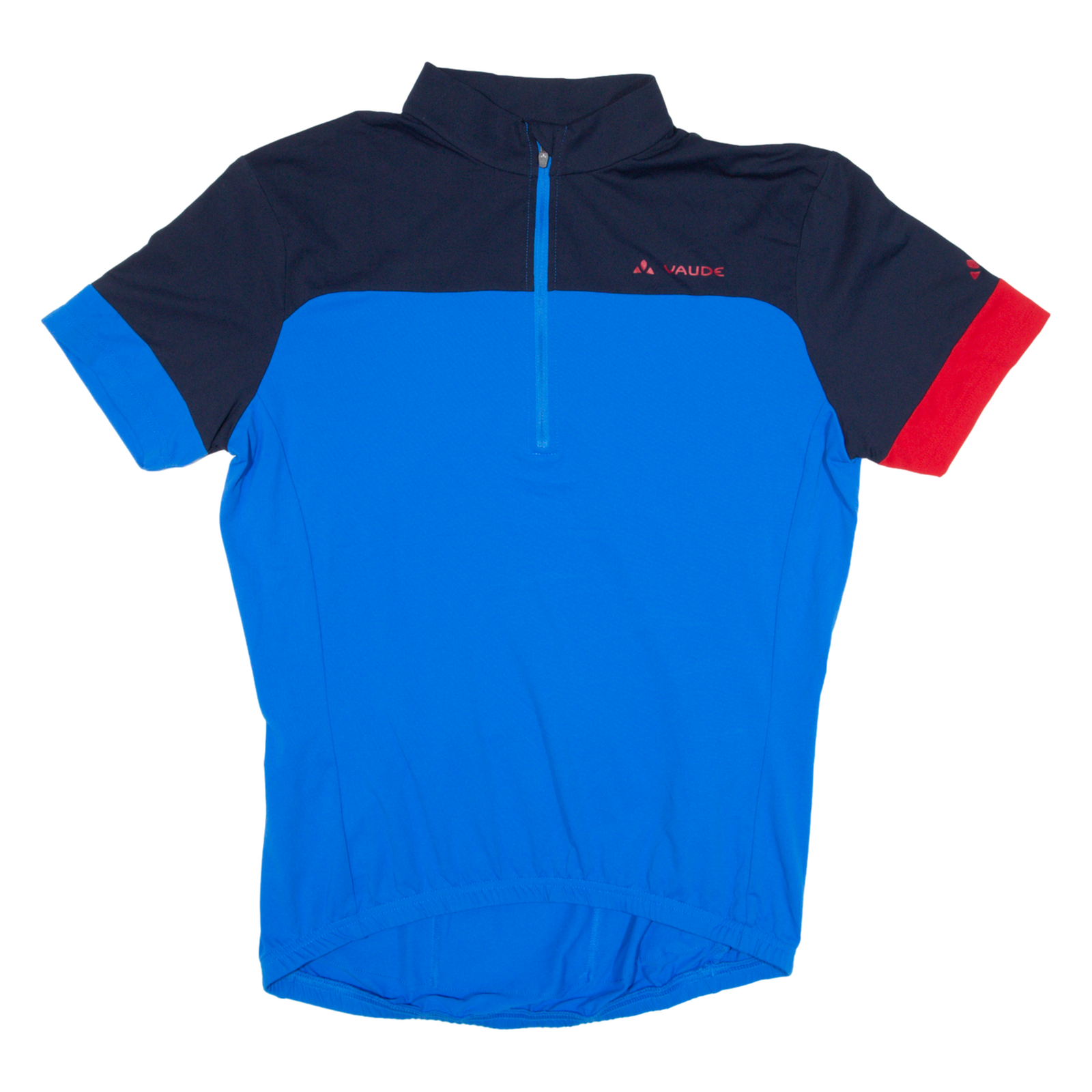 VAUDE Cycling Mens Jersey Blue 1/4 Zip M Refurbished - N/A refurbished available on Cerqular