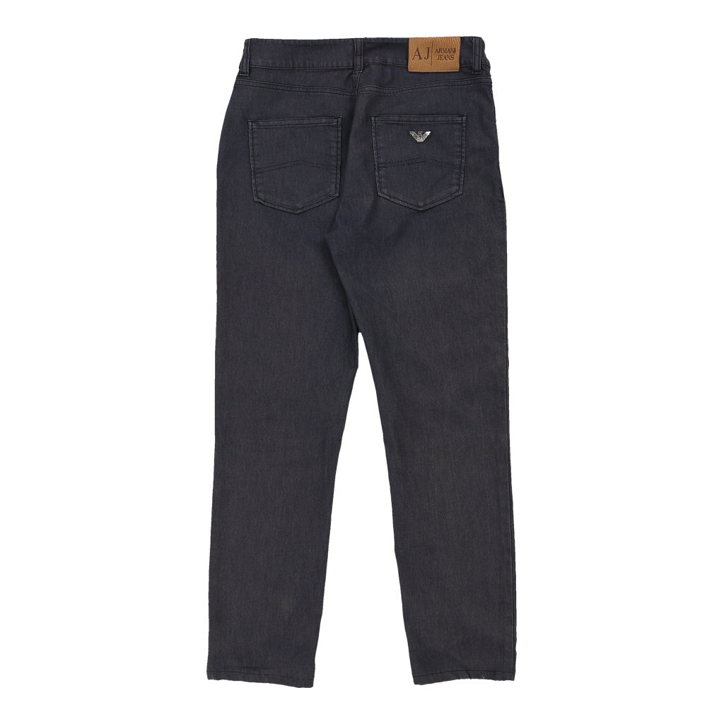 Buy 16 Years Armani Jeans Jeans - 29W 27L Blue Cotton Blend | Size: 29"" waist Refurbished - $41.62 16 Years Armani Jeans Jeans - 29W 27L Blue Cotton Blend | Size: 29"" waist Refurbished - N/A (Preloved Designer is not a specific brand, it refurbished available on Cerqular