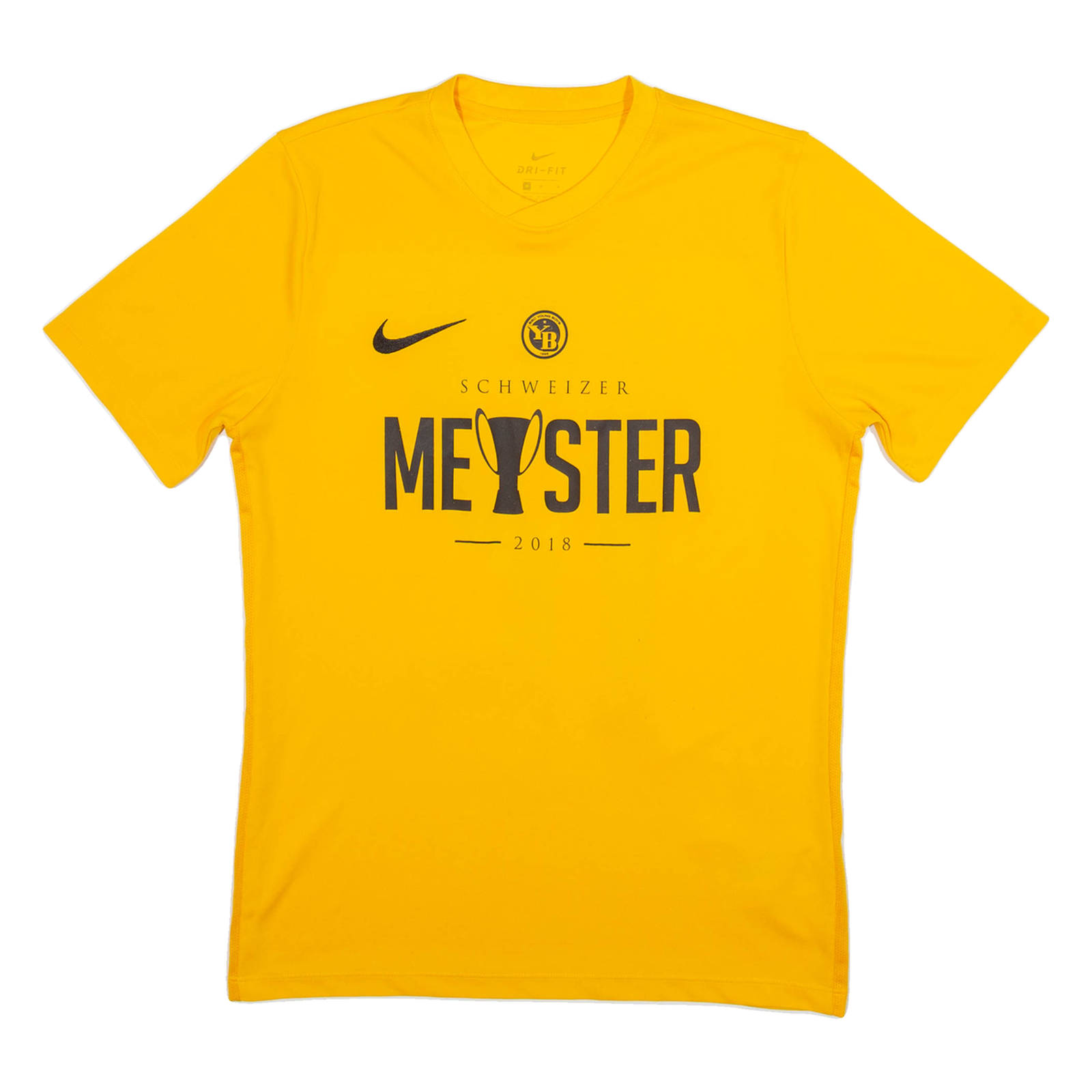 NIKE Mens Football Shirt Jersey Yellow M Refurbished - N/A refurbished available on Cerqular