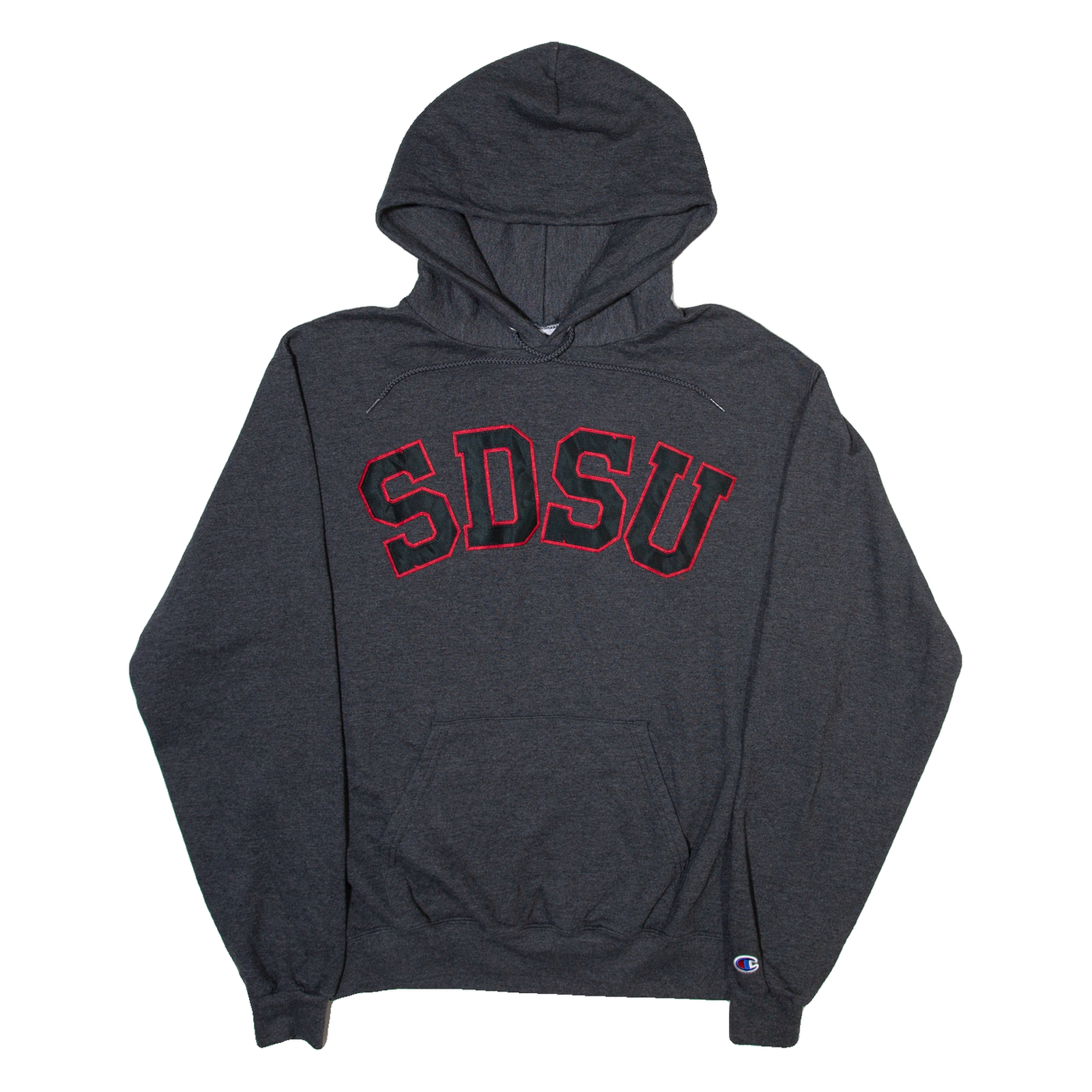 CHAMPION SDSU Mens Grey Hoodie USA M Refurbished - N/A refurbished available on Cerqular