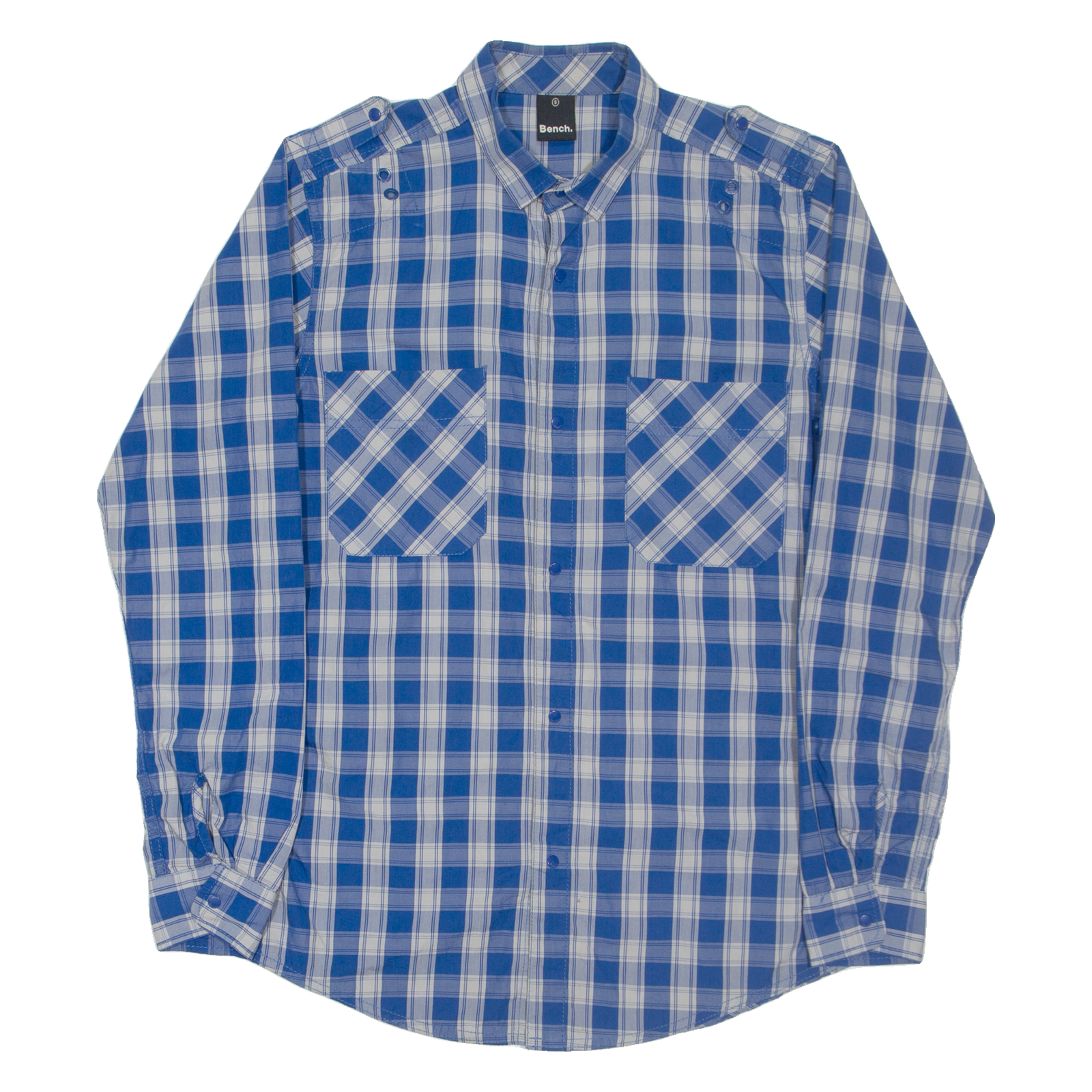 Buy BENCH Mens Shirt Blue Check Long Sleeve S Refurbished - $10.91 BENCH Mens Shirt Blue Check Long Sleeve S Refurbished - N/A refurbished available on Cerqular