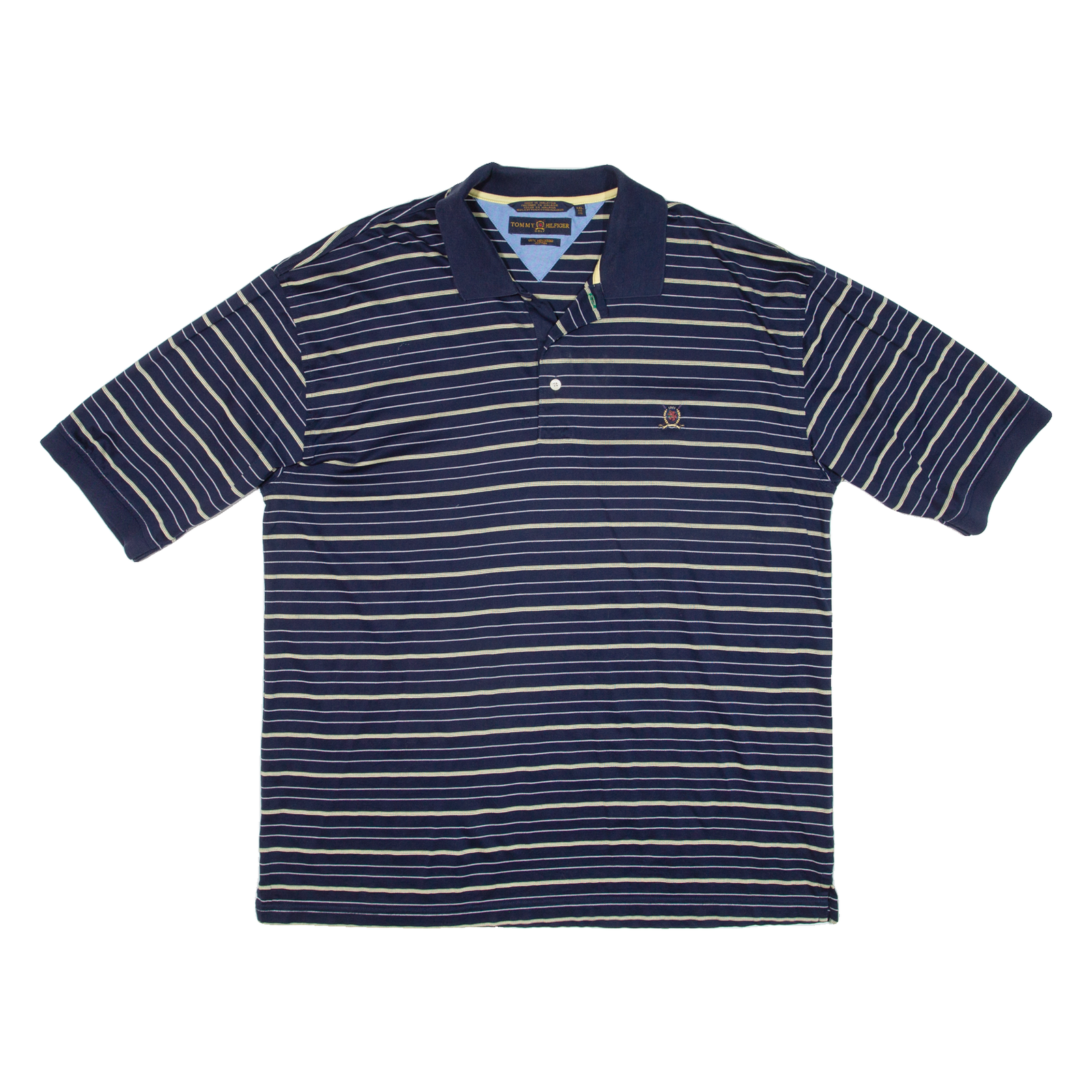 Buy TOMMY HILFIGER Mens Polo Shirt Blue Striped 2XL Refurbished - $33.79 TOMMY HILFIGER Mens Polo Shirt Blue Striped 2XL Refurbished - N/A refurbished available on Cerqular