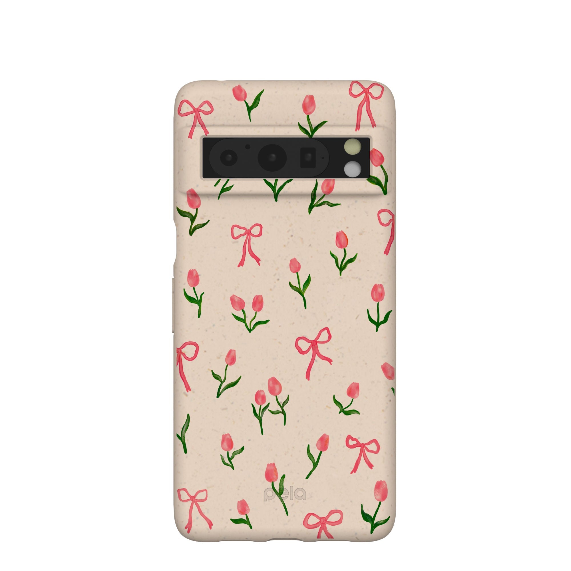 Seashell Tulip Bliss Google Pixel 8 Pro Case Refurbished - Pela Case refurbished available on Cerqular