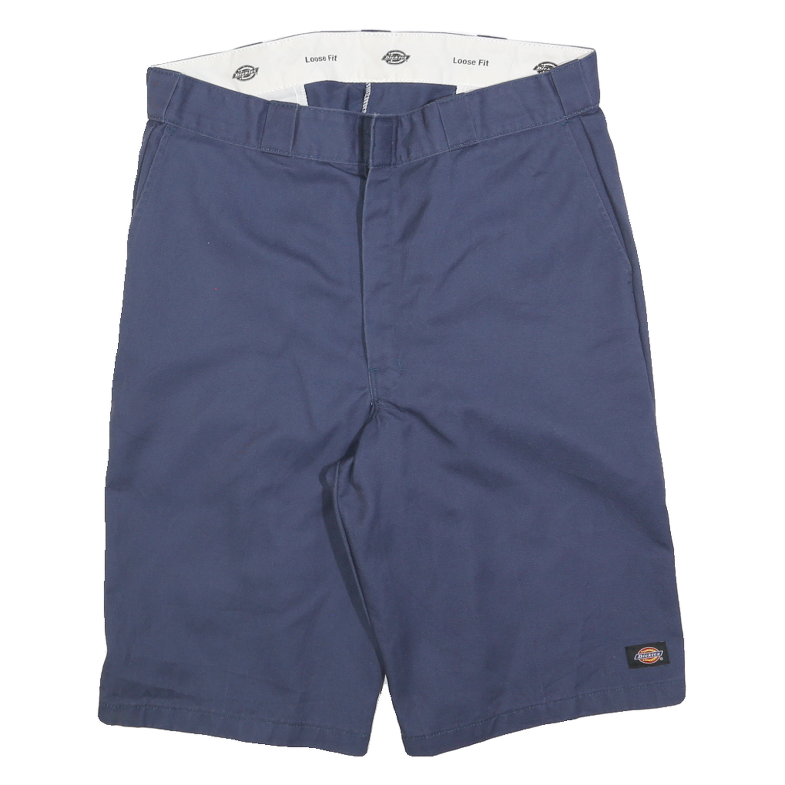 DICKIES Mens Shorts Blue Casual L W36 Loose Fit Cotton Blend Workwear Refurbished - N/A refurbished available on Cerqular