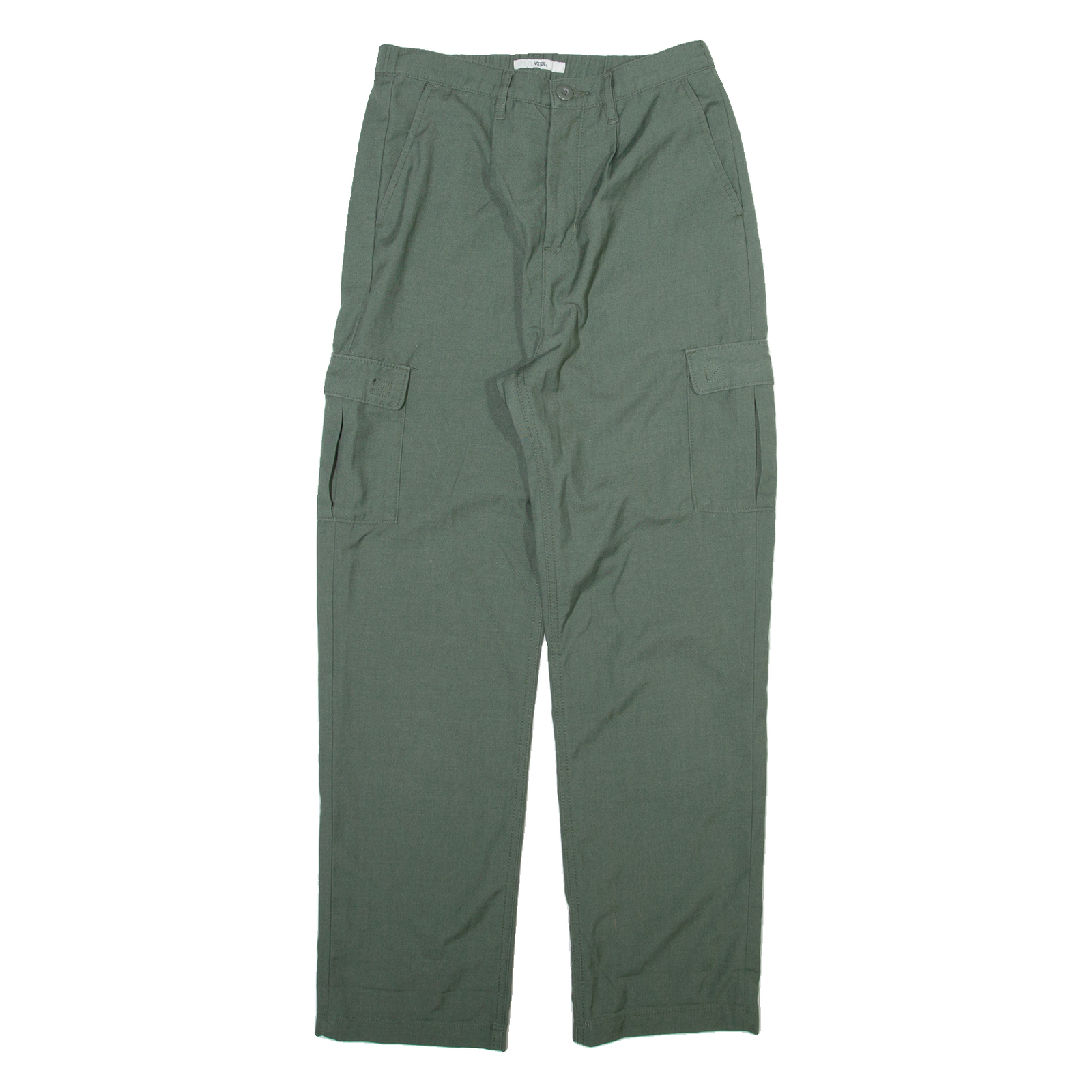 VANS Cargo Womens Trousers Green Relaxed Straight W26 L27 Refurbished - N/A refurbished available on Cerqular