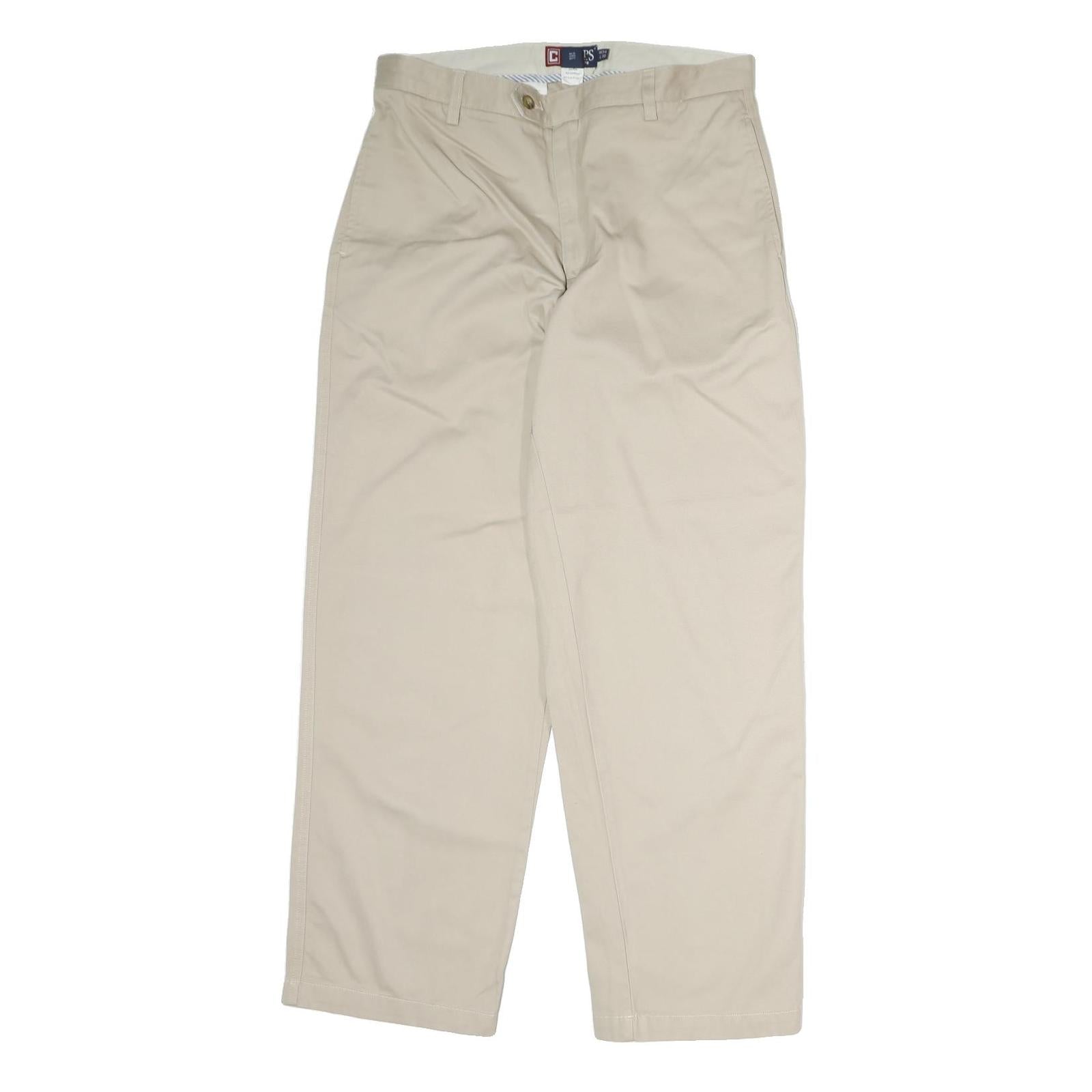 Buy CHAPS Mens Cotton Beige Regular Straight Trousers W30 L32 Casual Classic Style Refurbished - $33.79 CHAPS Mens Cotton Beige Regular Straight Trousers W30 L32 Casual Classic Style Refurbished - N/A refurbished available on Cerqular