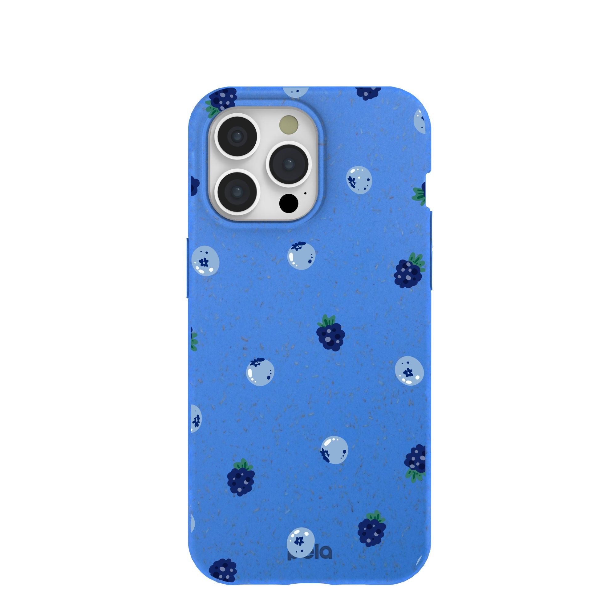 Electric Blue Black and Blue iPhone 15 Pro Max Case Refurbished - Pela Case refurbished available on Cerqular