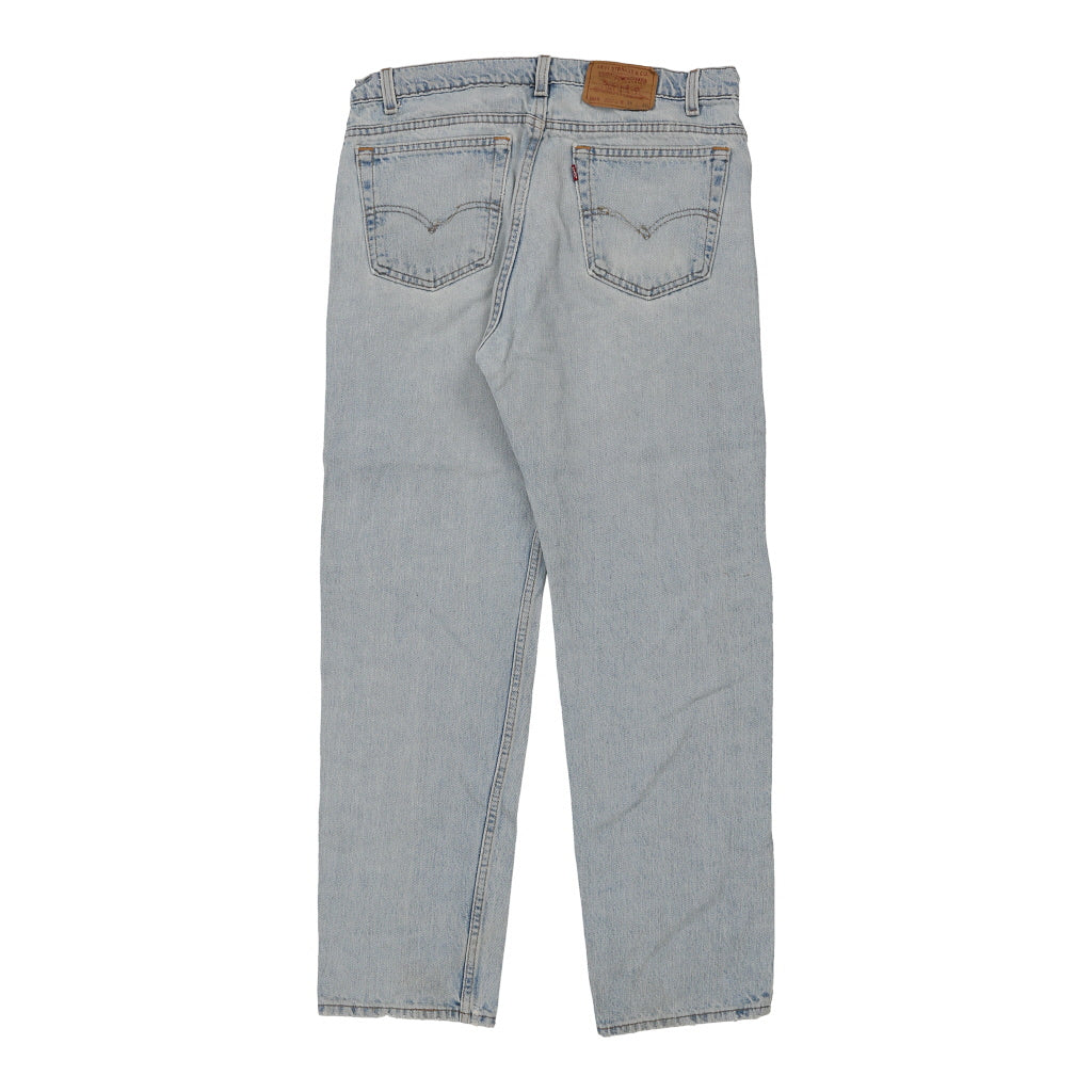 505 Levis Jeans - 35W 32L Light Wash Cotton Refurbished - Thrifted (note: this is a term often used to describe second- refurbished available on Cerqular