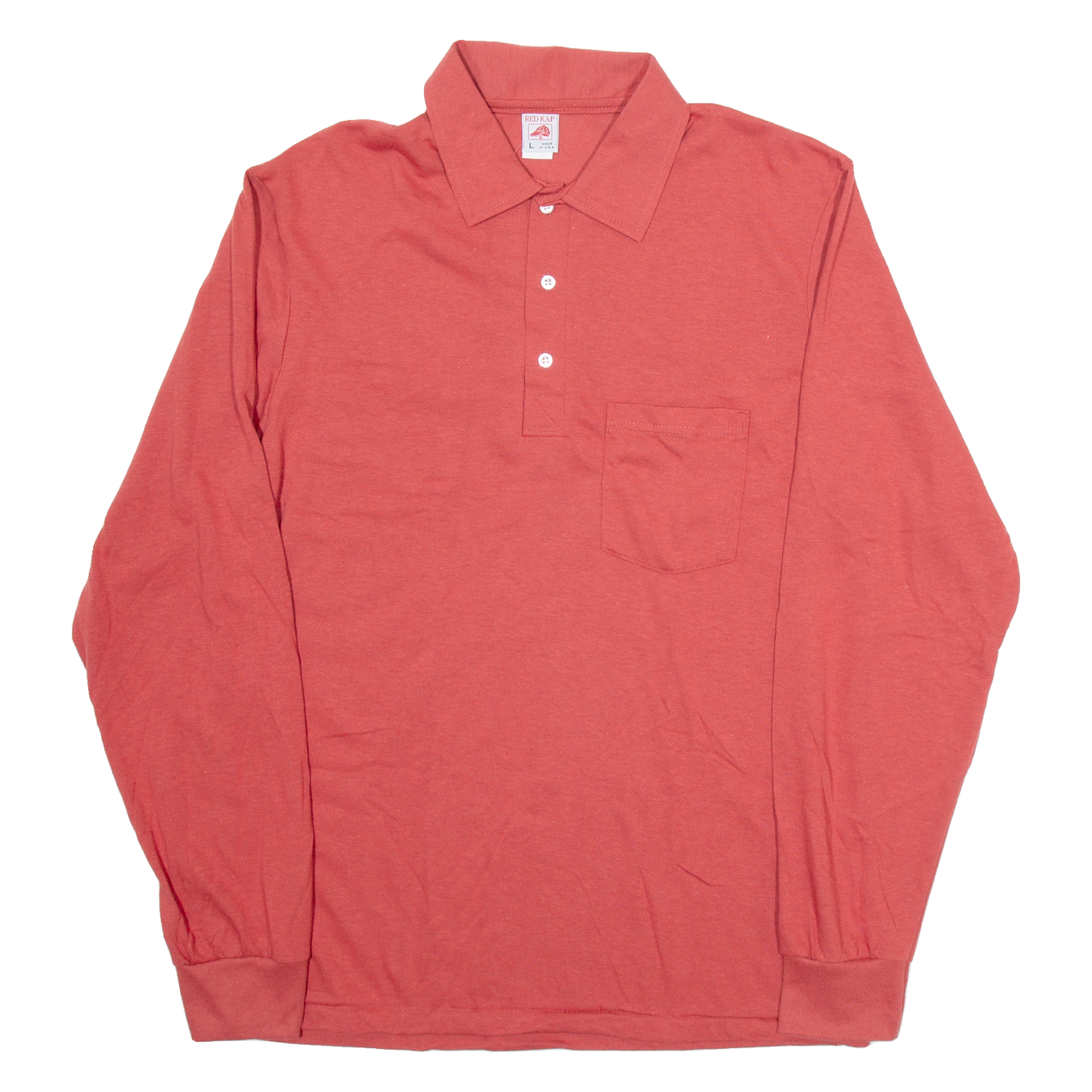 Buy RED KAP Mens Polo Shirt Red Long Sleeve L Refurbished - $41.59 RED KAP Mens Polo Shirt Red Long Sleeve L Refurbished - N/A refurbished available on Cerqular