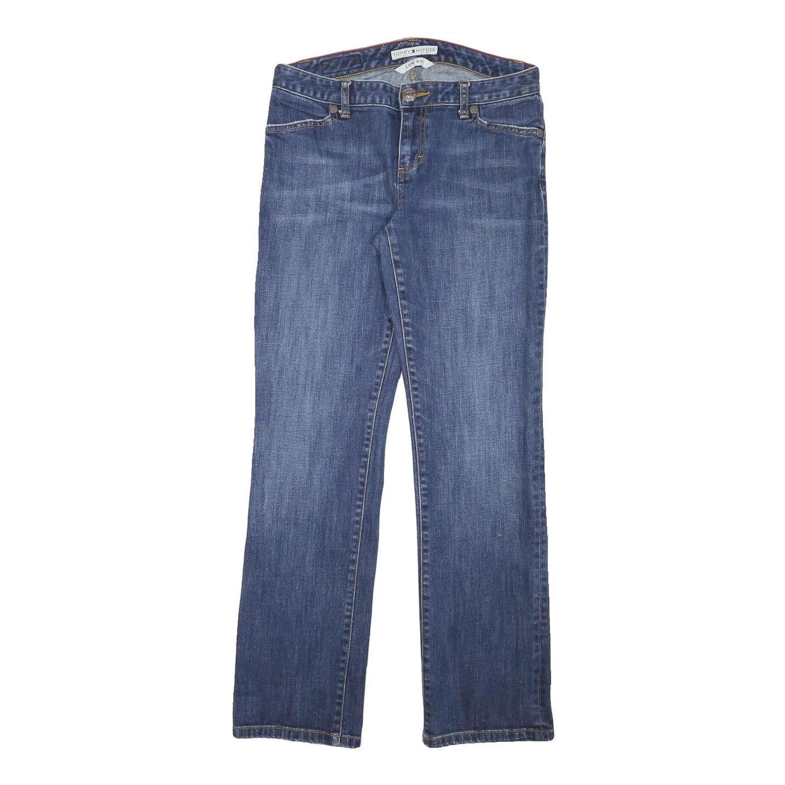 TOMMY HILFIGER Womens Jeans Blue Regular Straight Denim Medium W30 L31 Classic Refurbished - N/A refurbished available on Cerqular