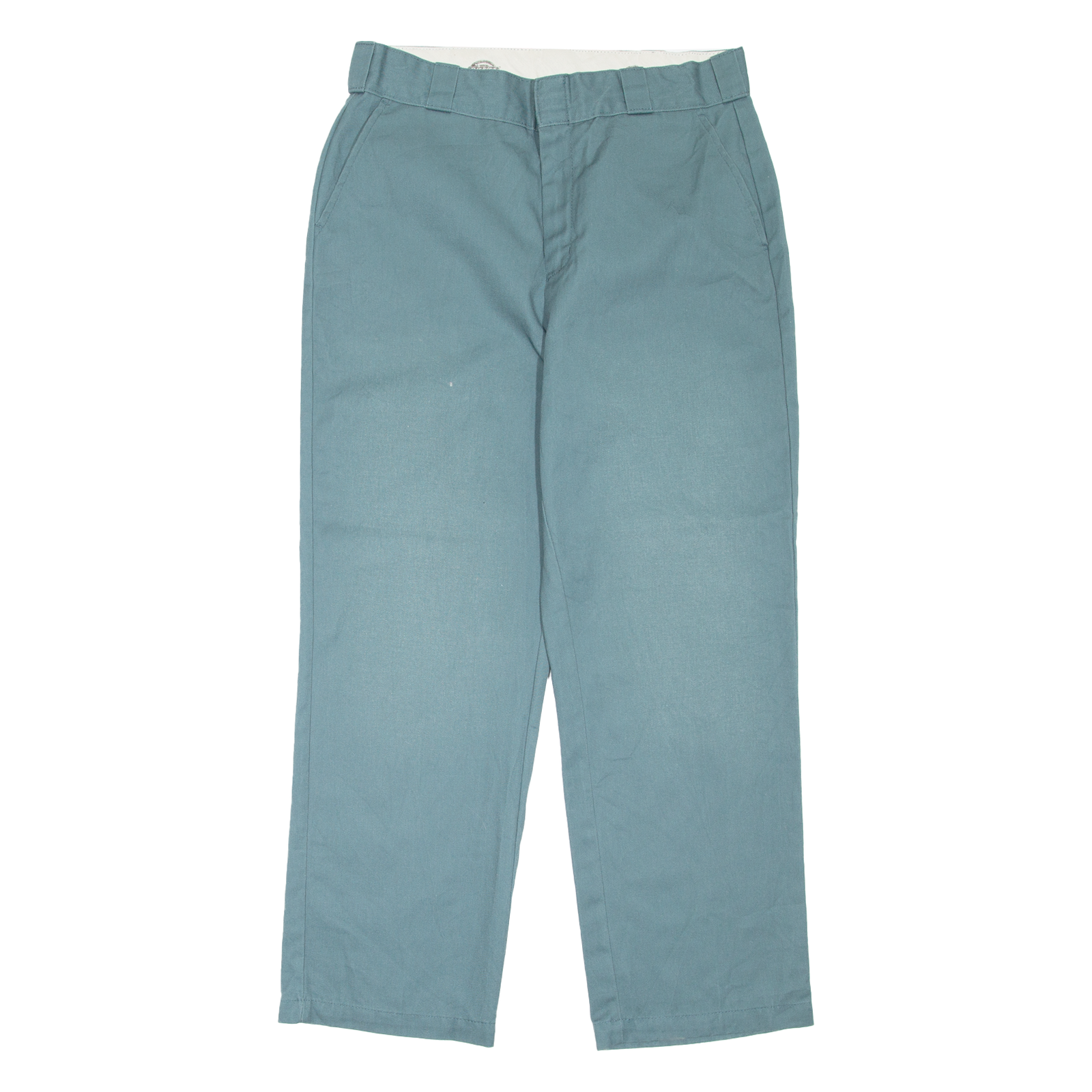 DICKIES Workwear Womens Trousers Blue Regular Straight W30 L27 Refurbished - N/A refurbished available on Cerqular