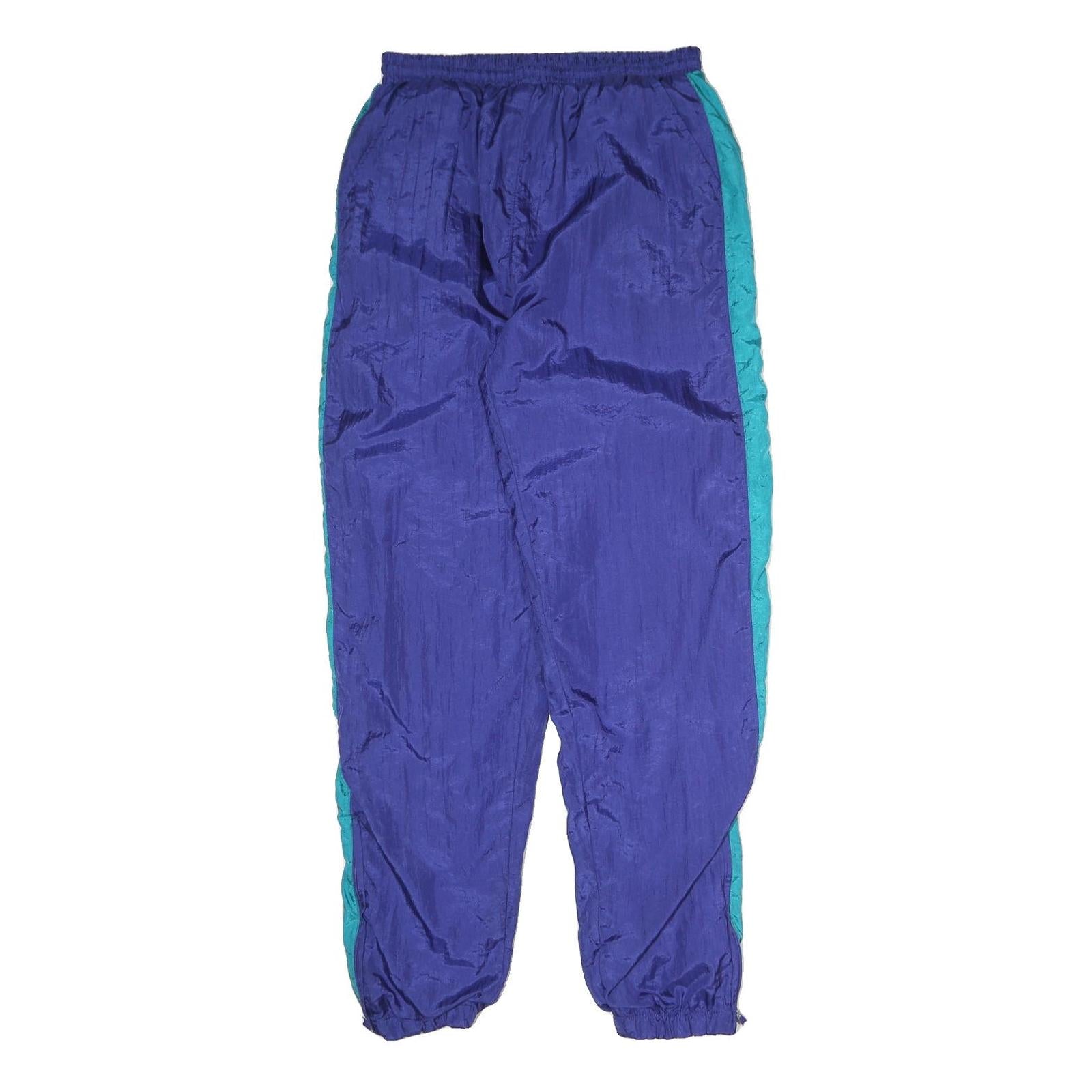 Mens Joggers Blue & Teal Relaxed Straight 2XL W28 L32 Polyester Blend Refurbished - N/A refurbished available on Cerqular