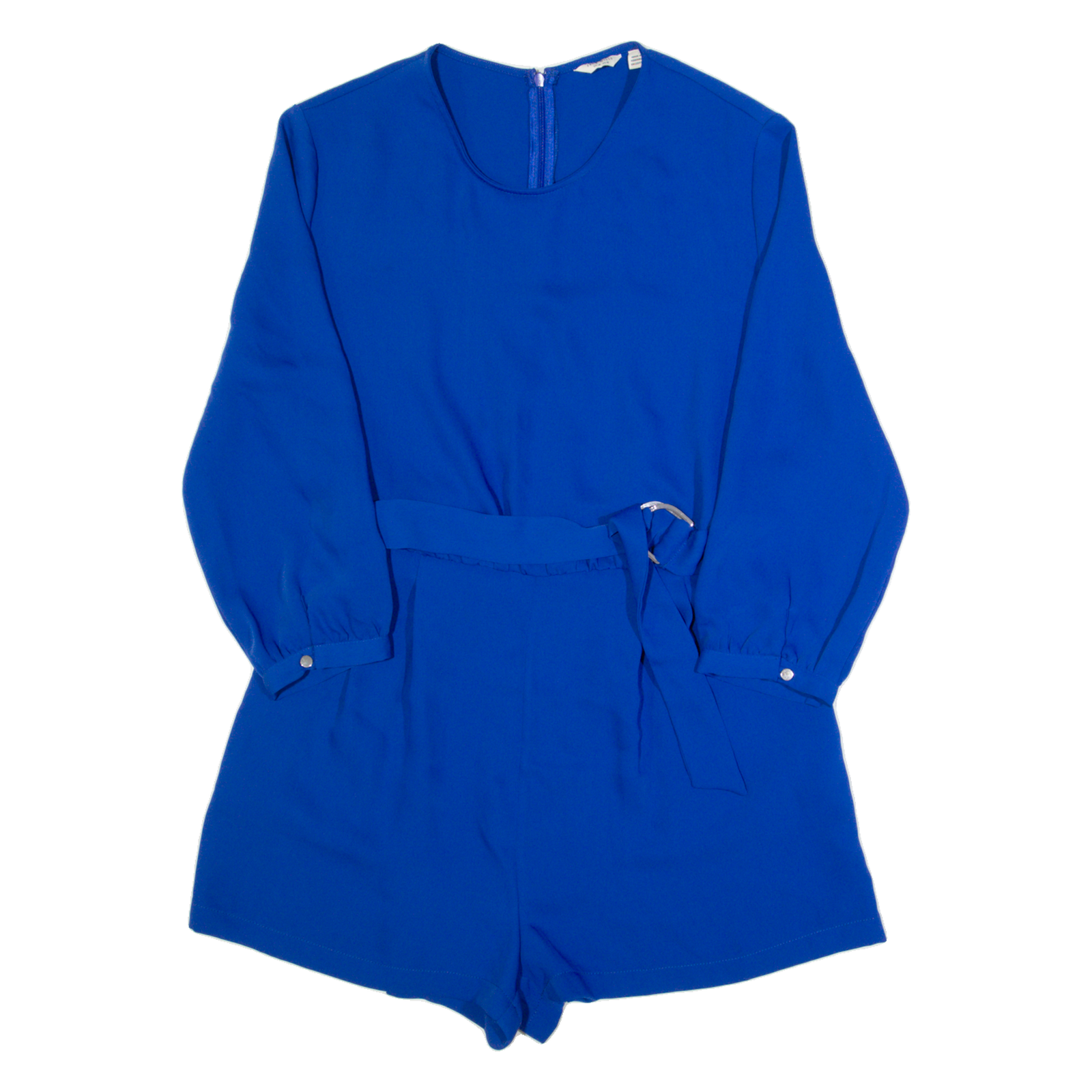 JACK WILLS Belted Womens Playsuit Blue Wide-Leg UK 14 Refurbished - N/A refurbished available on Cerqular