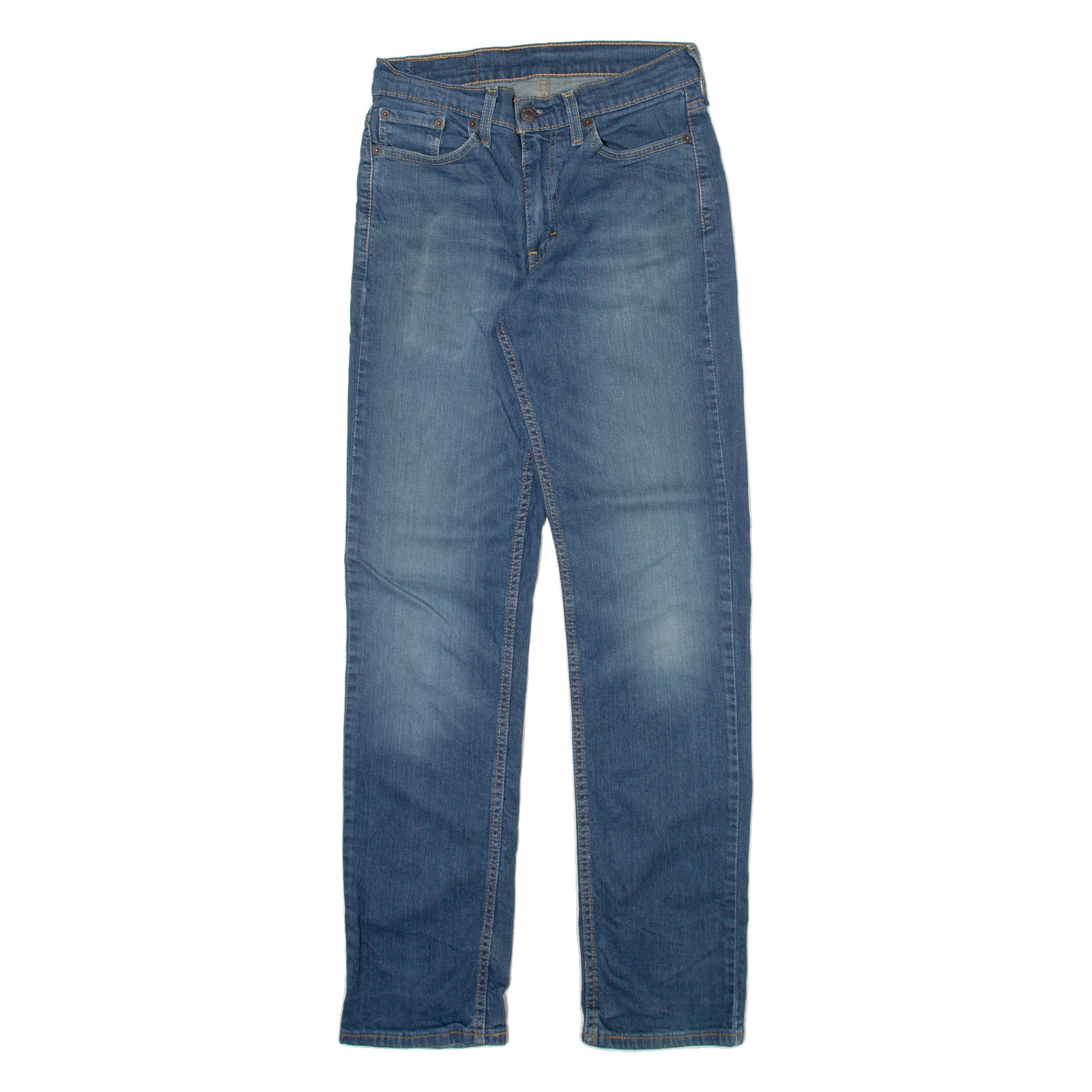 LEVI'S 514 Jeans Mens Blue Slim Straight Stone Wash W29 L32 Refurbished - N/A refurbished available on Cerqular