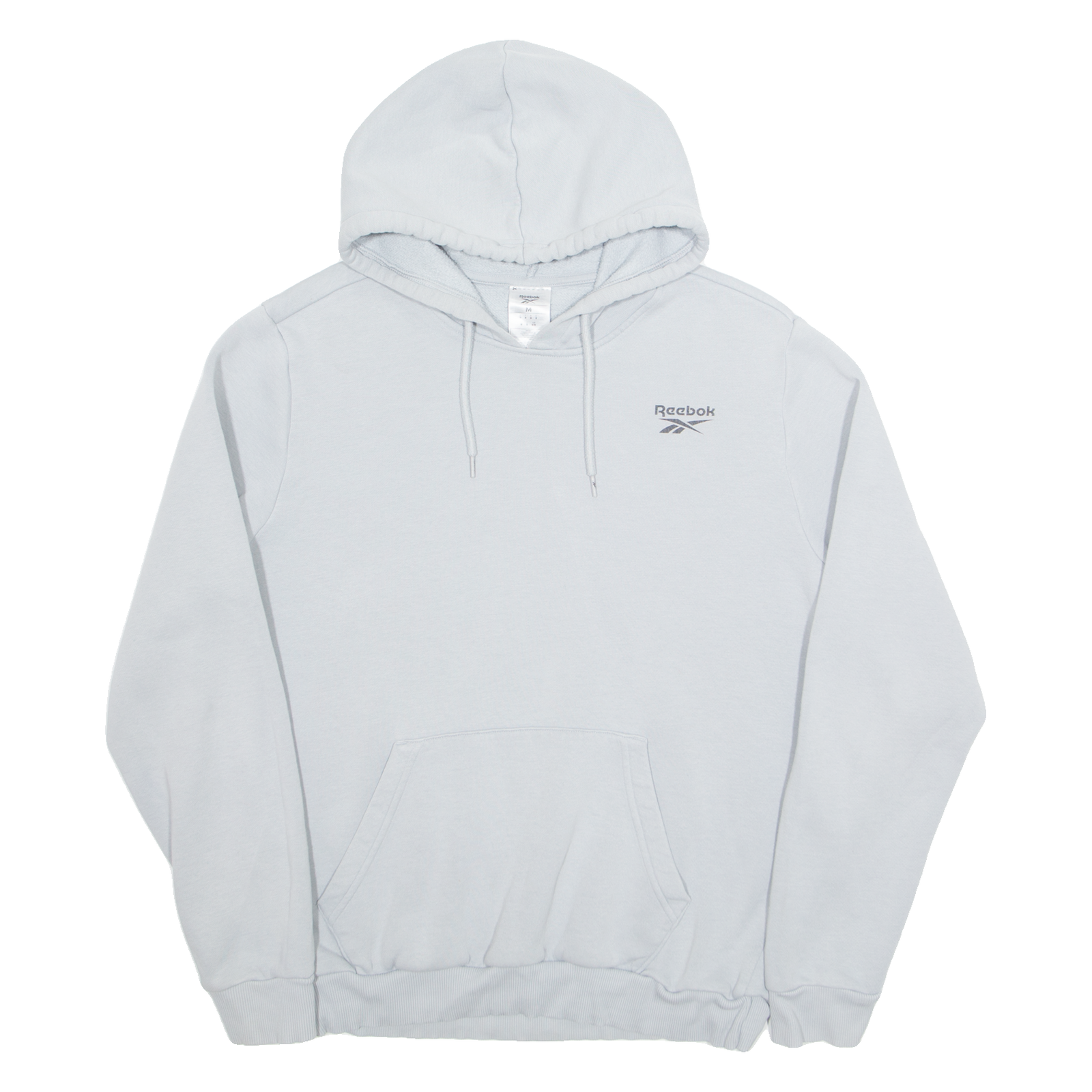 REEBOK Mens Grey Hoodie M Refurbished - N/A refurbished available on Cerqular
