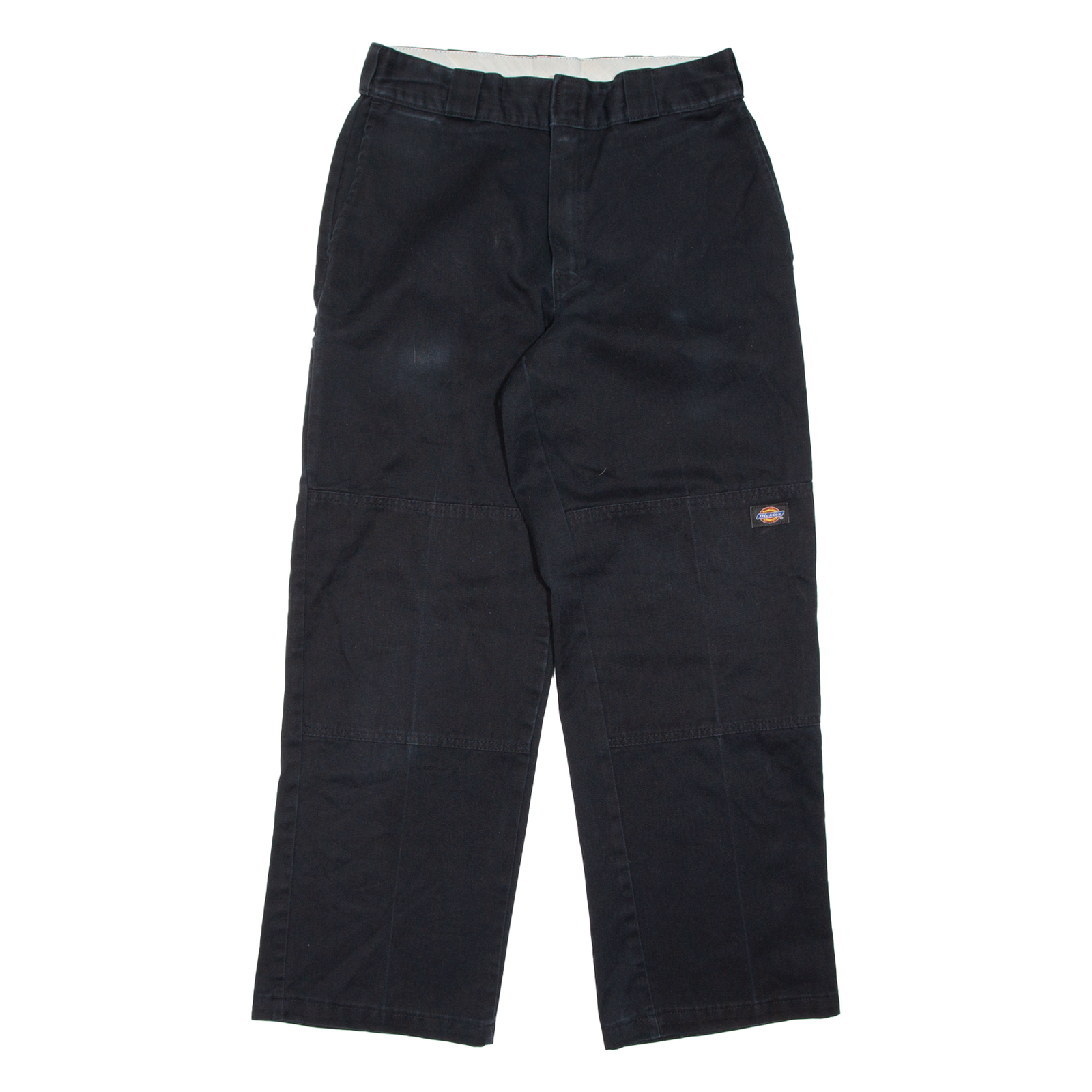 DICKIES Chino Mens Trousers Black Regular Straight W30 L30 Refurbished - N/A refurbished available on Cerqular