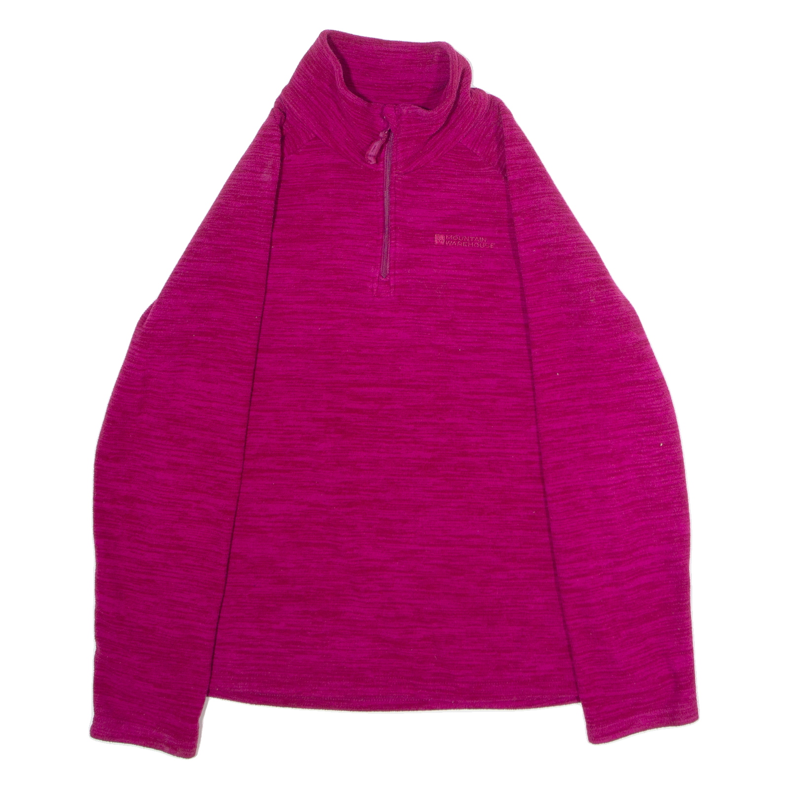 MOUNTAIN WAREHOUSE Womens Fleece Pink 1/4 Zip UK 14 Refurbished - N/A refurbished available on Cerqular