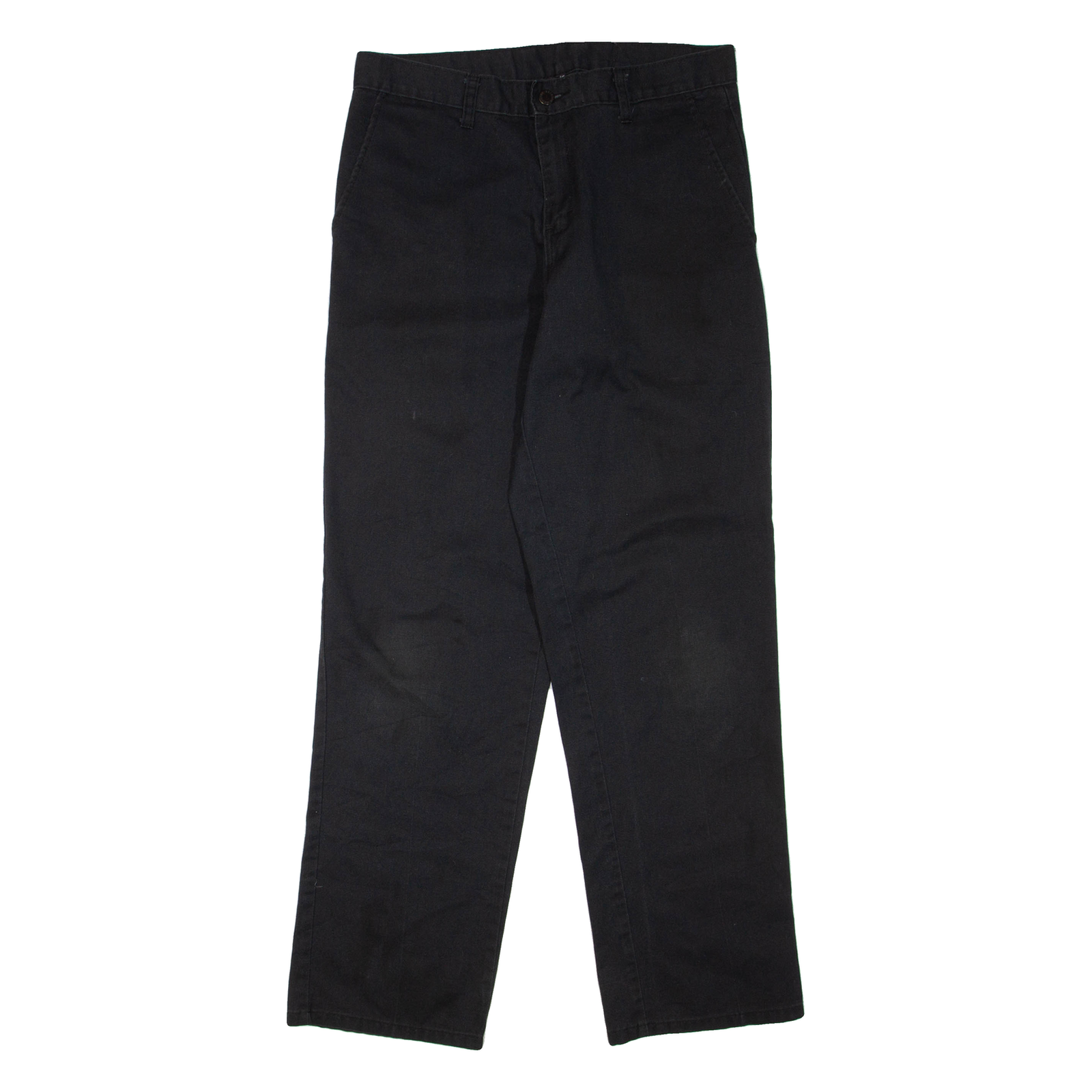 DICKIES Mens Trousers Black Regular Straight W30 L31 Refurbished - N/A refurbished available on Cerqular