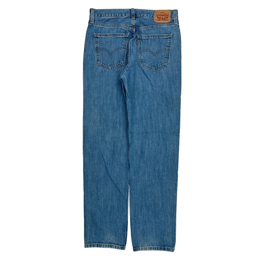 Levis Jeans - 26W UK 6 Blue Cotton Refurbished - Thrifted (note: this is a term often used to describe second- refurbished available on Cerqular