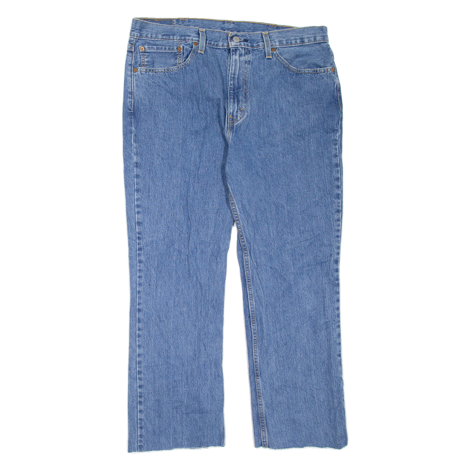 LEVI'S 516 Jeans Mens Blue Regular Straight W38 L26 Refurbished - N/A refurbished available on Cerqular