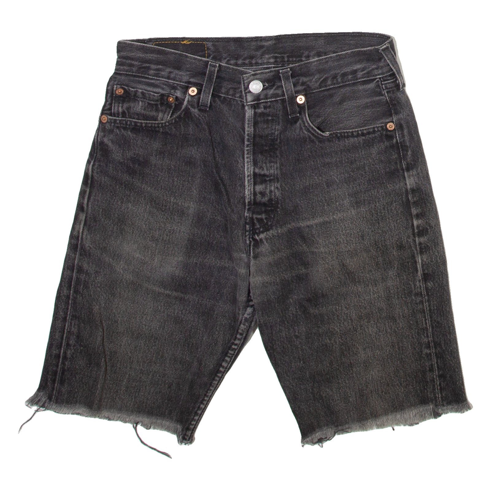 LEVI'S 501 Womens Denim Shorts Grey S W26 Refurbished - N/A refurbished available on Cerqular