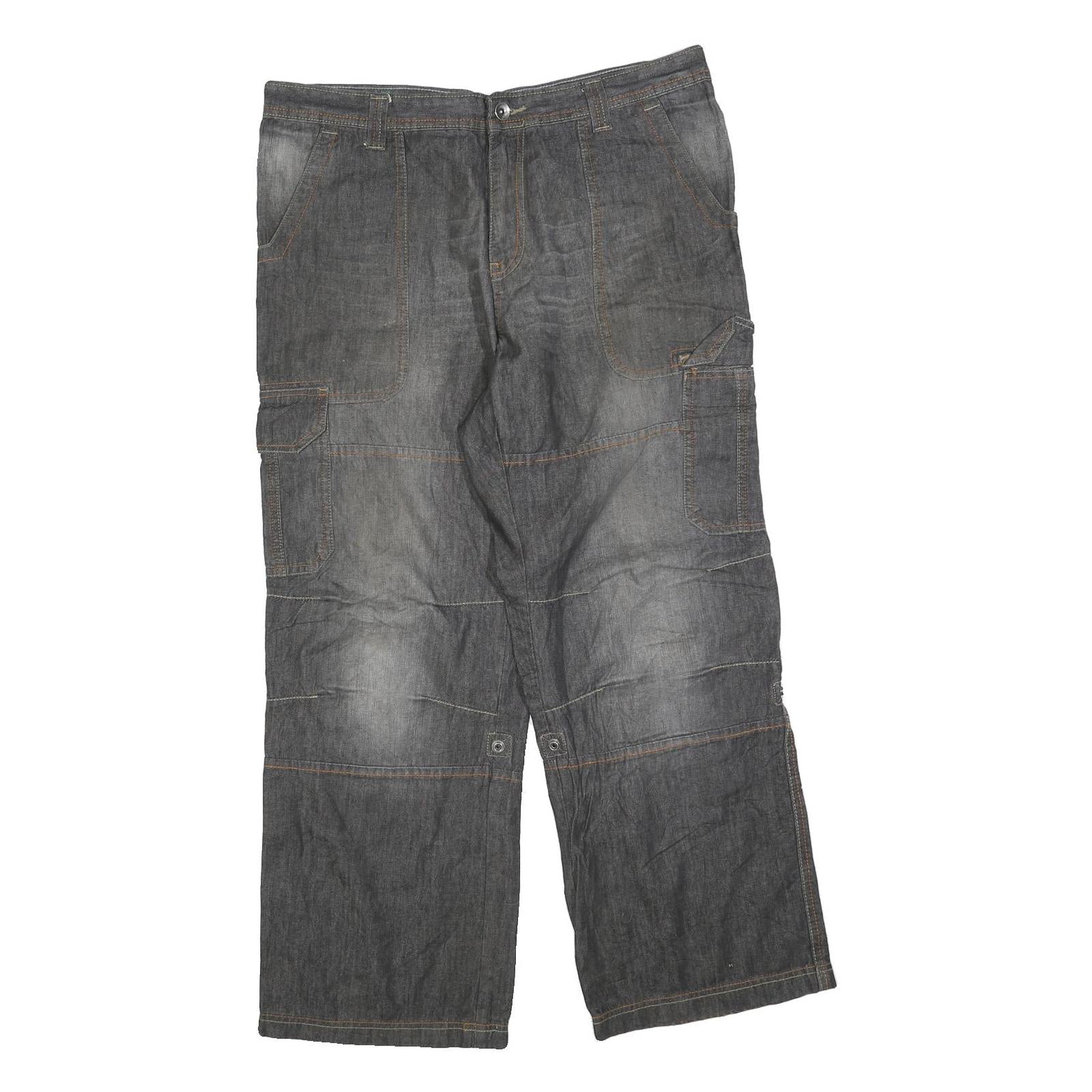 Buy CHEROKEE Mens Jeans Blue Relaxed Cargo Denim Medium W38 L30 Utility Pockets Refurbished - $23.39 CHEROKEE Mens Jeans Blue Relaxed Cargo Denim Medium W38 L30 Utility Pockets Refurbished - N/A refurbished available on Cerqular