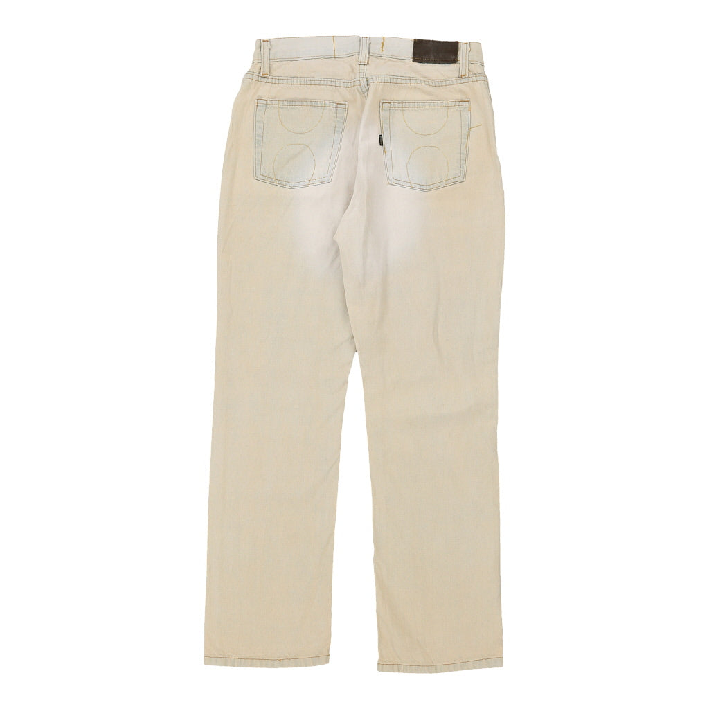 Buy 16 Years Just Cavalli Jeans - 30W 28L Beige Cotton | Size: 30"" waist Refurbished - $64.03 16 Years Just Cavalli Jeans - 30W 28L Beige Cotton | Size: 30"" waist Refurbished - N/A (Preloved Designer is not a specific brand, it refurbished available on Cerqular