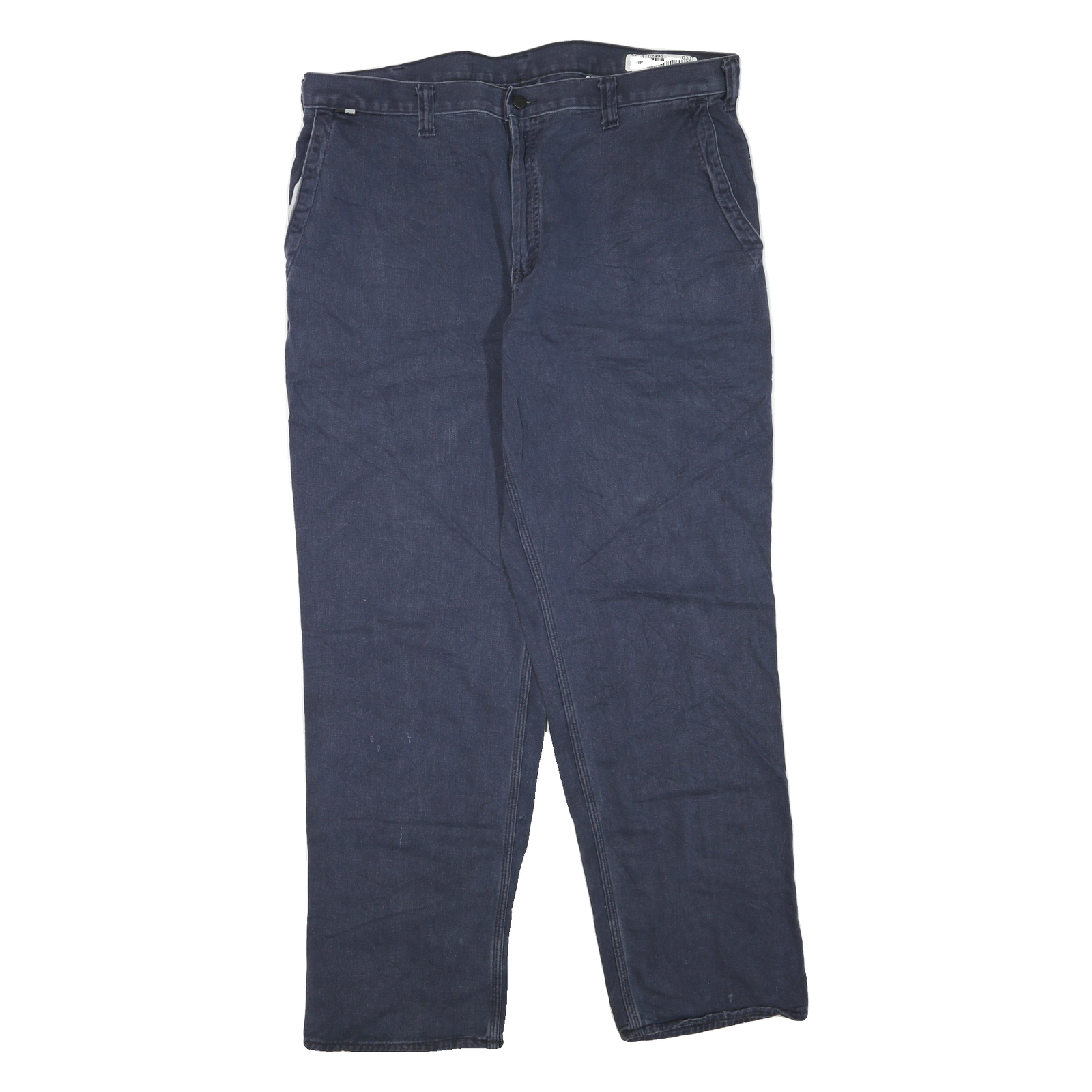 CARHARTT Mens Jeans Blue Regular Straight Denim W40 L33 Workwear Zip Closure Refurbished - N/A refurbished available on Cerqular