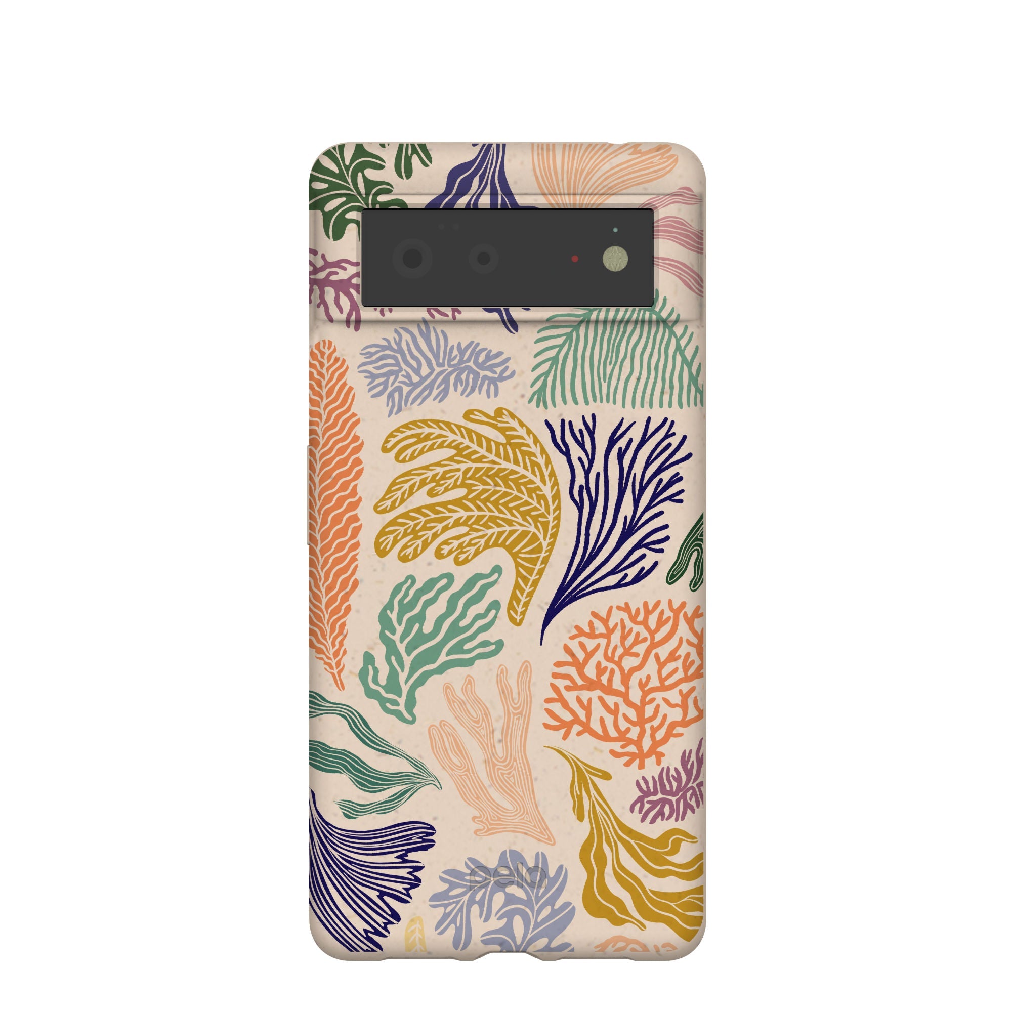 Seashell Coral Dreams Google Pixel 6 Case Refurbished - Pela Case refurbished available on Cerqular