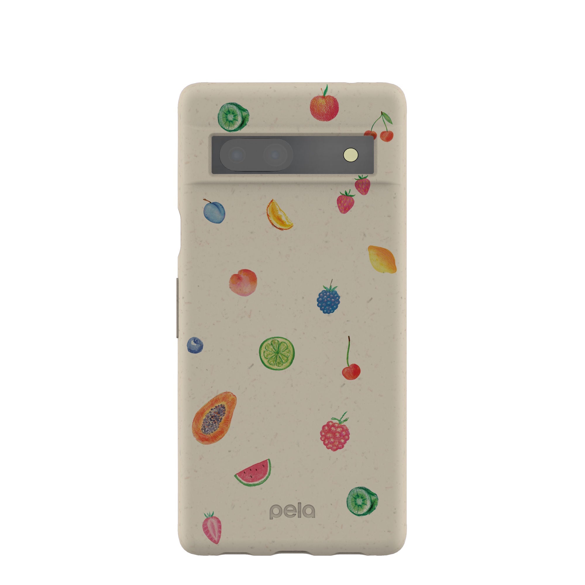 London Fog Lil Fruity Google Pixel 7a Case Refurbished - Pela Case refurbished available on Cerqular