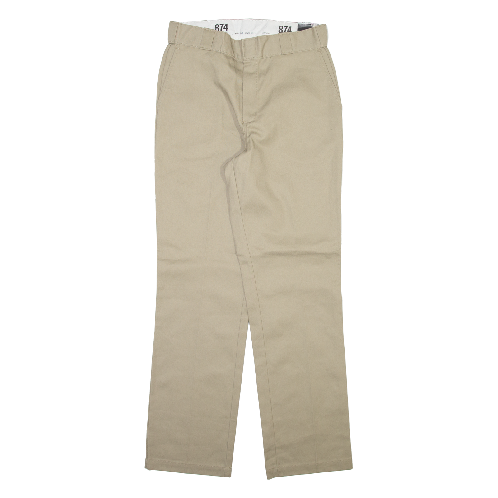 DICKIES 874 Workwear Womens Trousers Beige Regular Straight W29 L30 Refurbished - N/A refurbished available on Cerqular