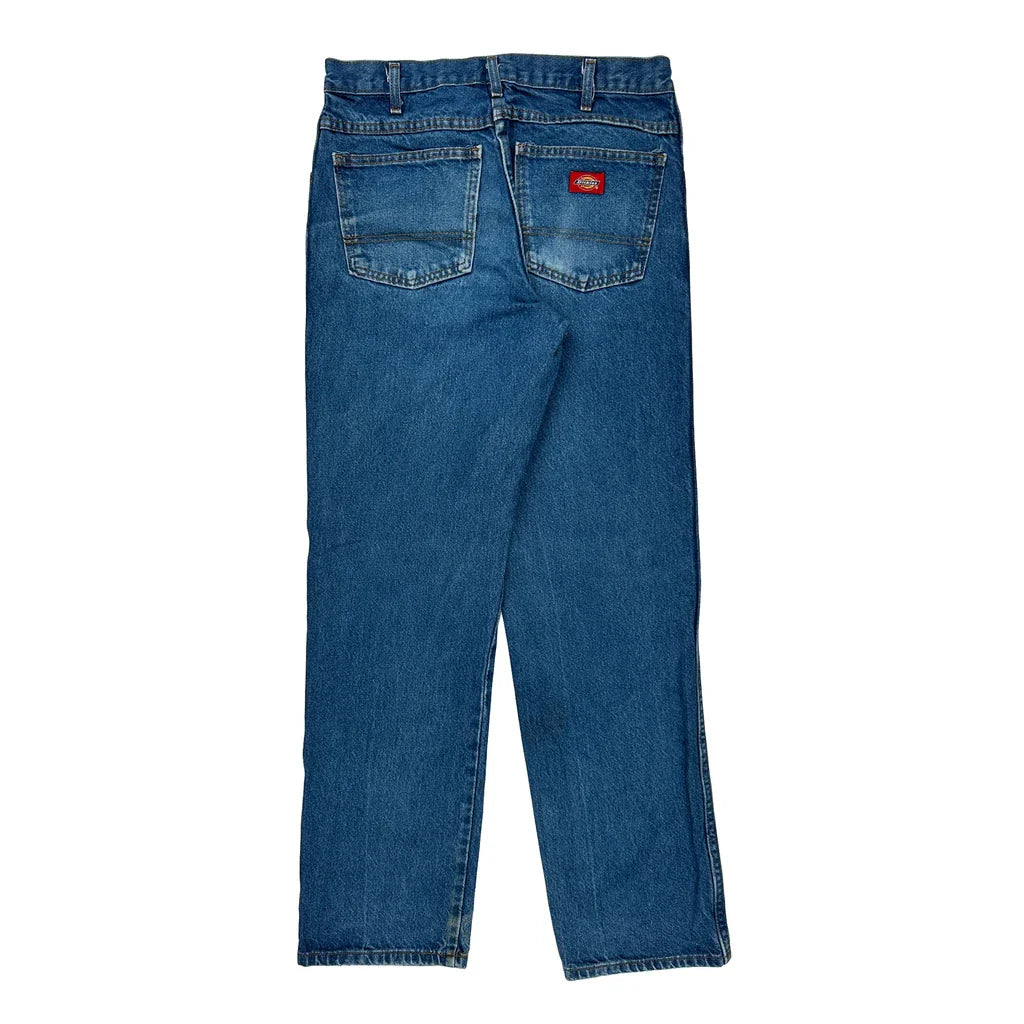 Dickies Jeans - 31W 29L Blue Cotton Refurbished - Thrifted (note: this is a term often used to describe second- refurbished available on Cerqular