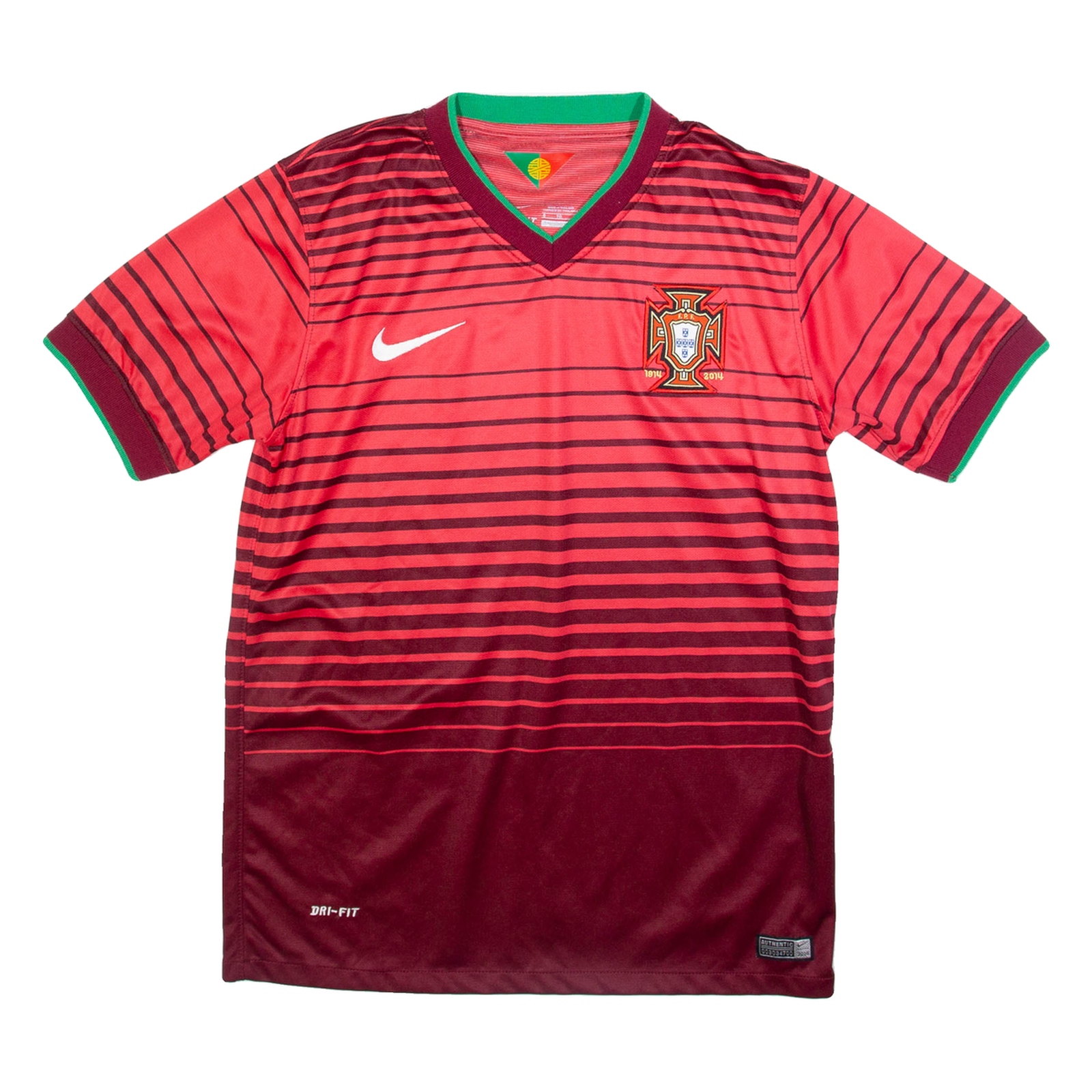 NIKE Portugal Mens Football Shirt Jersey Red S Refurbished - N/A refurbished available on Cerqular