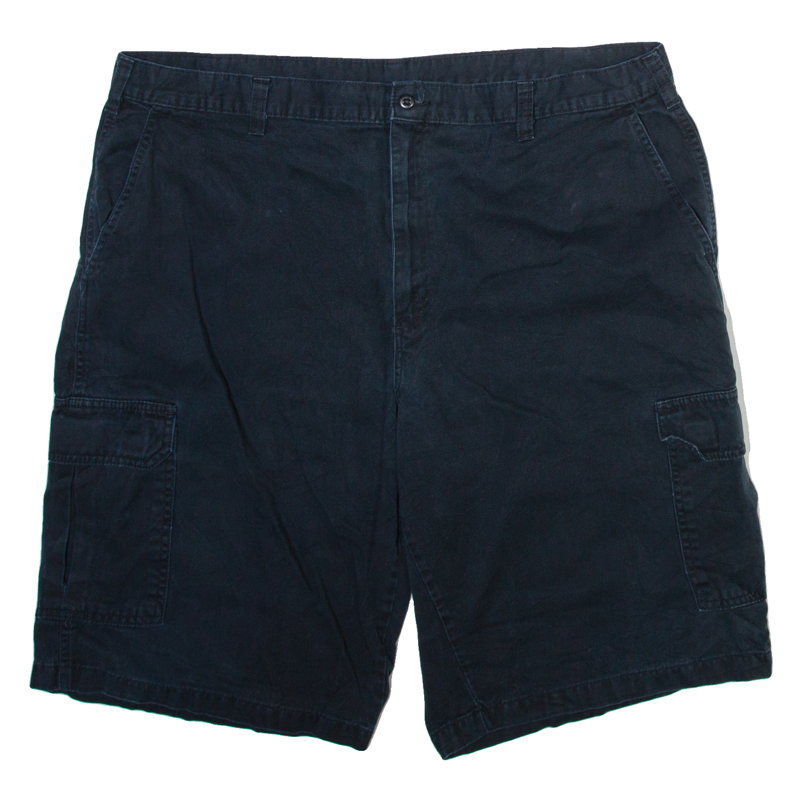 DICKIES Mens Cargo Shorts Blue Relaxed XL W40 Refurbished - N/A refurbished available on Cerqular