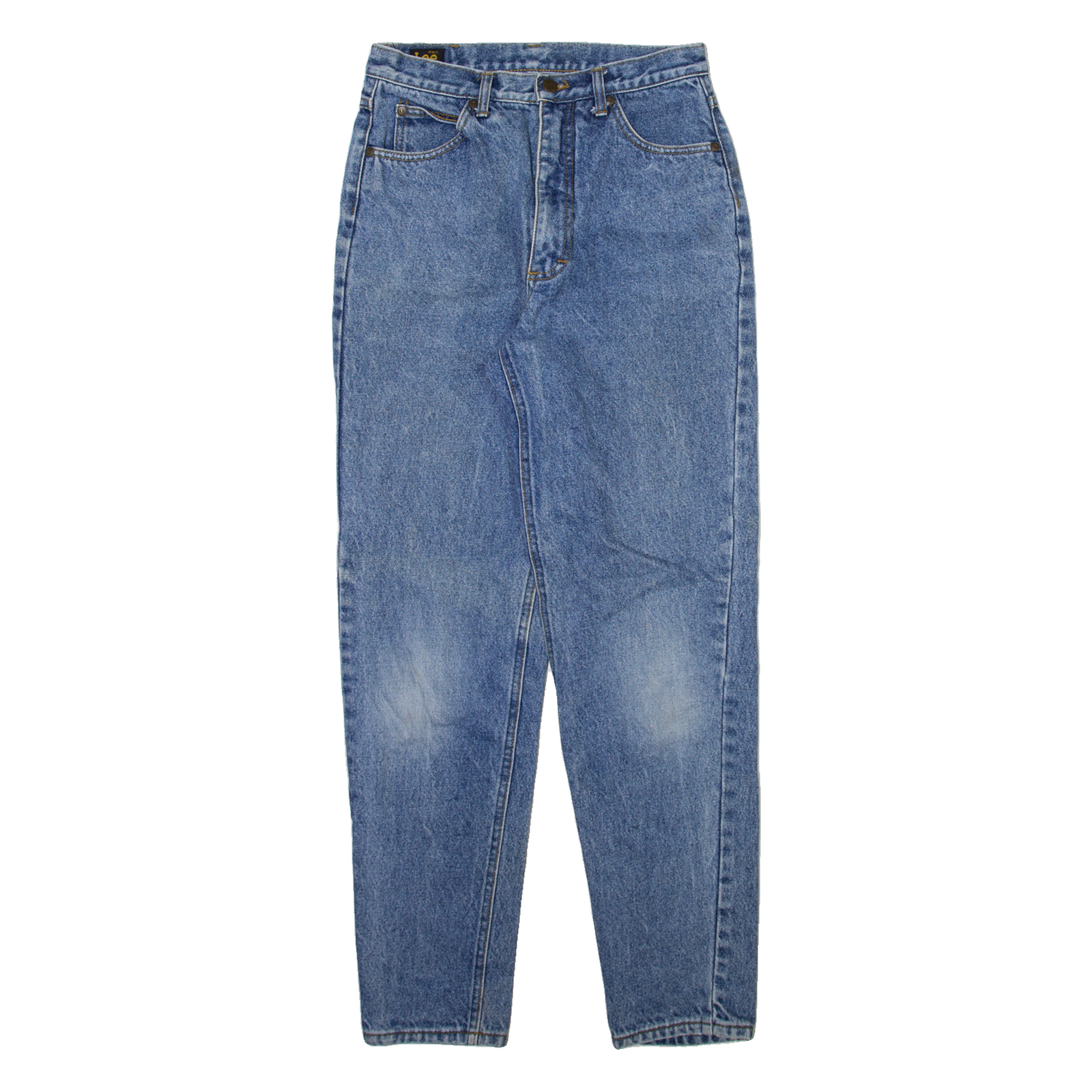 LEE Womens Jeans Blue Relaxed Tapered Acid Wash W26 L30 Refurbished - N/A refurbished available on Cerqular