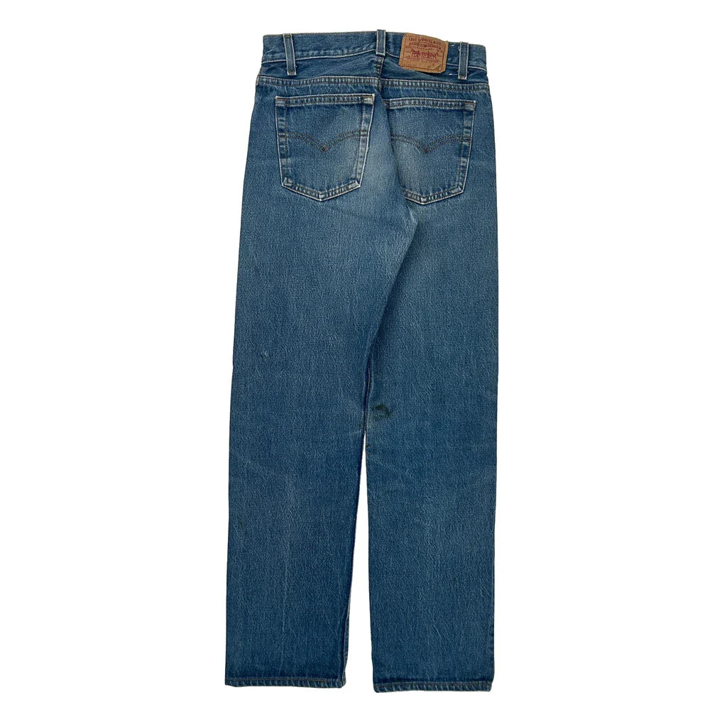 Buy 501 Levis Jeans - 26W 29L Blue Denim Refurbished - $46.89 501 Levis Jeans - 26W 29L Blue Denim Refurbished - Thrifted (note: this is a term often used to describe second- refurbished available on Cerqular