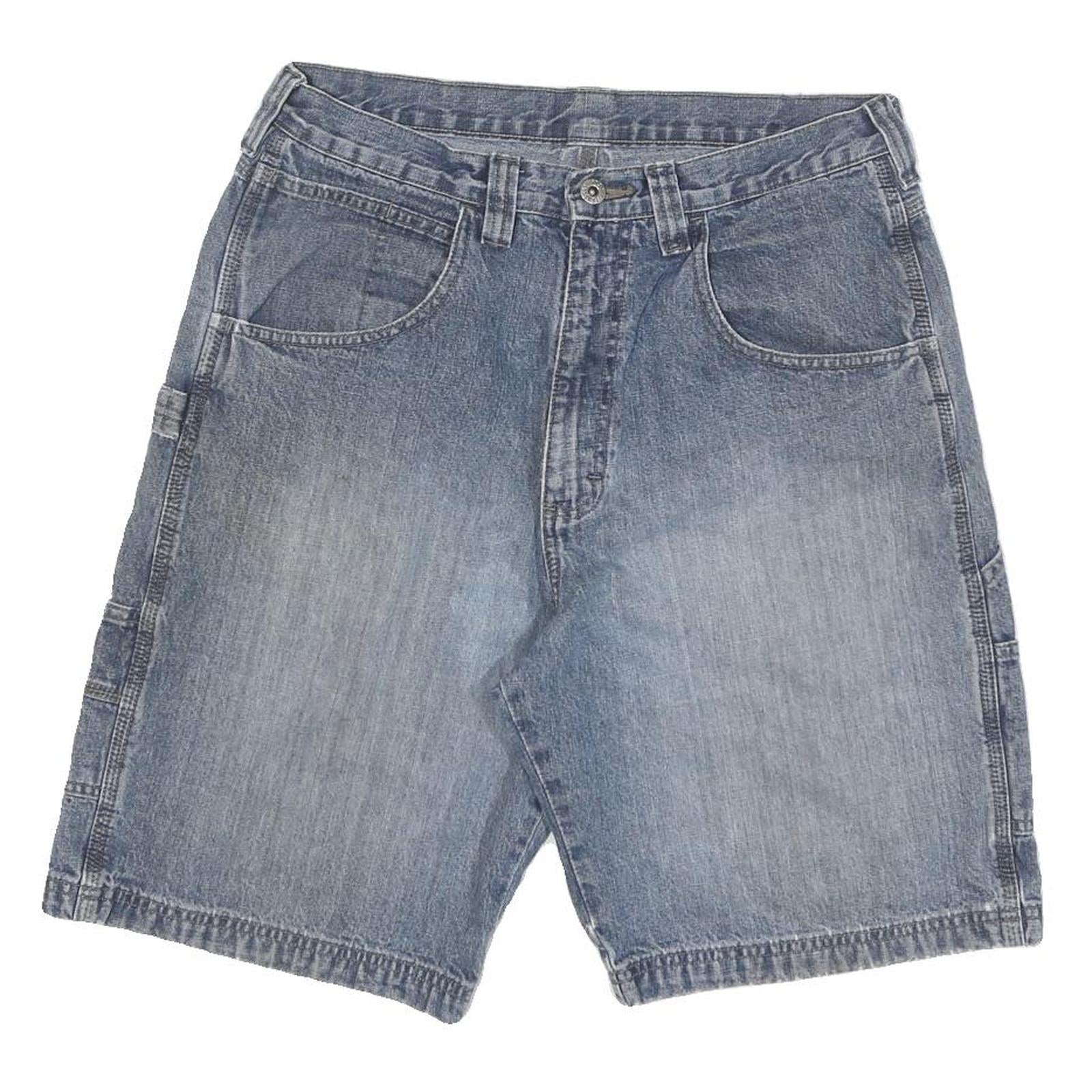 Buy WRANGLER Mens Shorts Blue Denim Cargo Style L W32 Workwear Cotton Blend Refurbished - $25.99 WRANGLER Mens Shorts Blue Denim Cargo Style L W32 Workwear Cotton Blend Refurbished - N/A refurbished available on Cerqular
