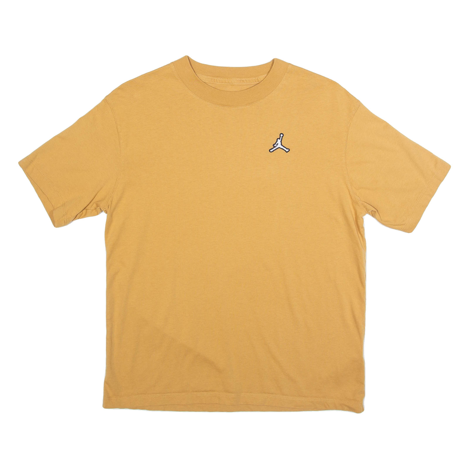 AIR JORDAN Womens T-Shirt Brown Crew Neck XS Refurbished - N/A refurbished available on Cerqular