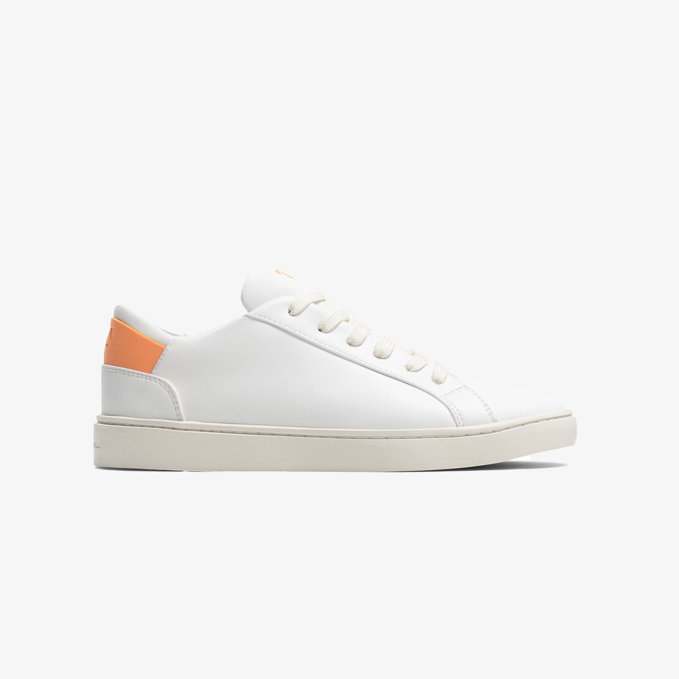 Women's Lace Up | White-Crush Orange | Size: 5.5 Refurbished - Thousand Fell refurbished available on Cerqular