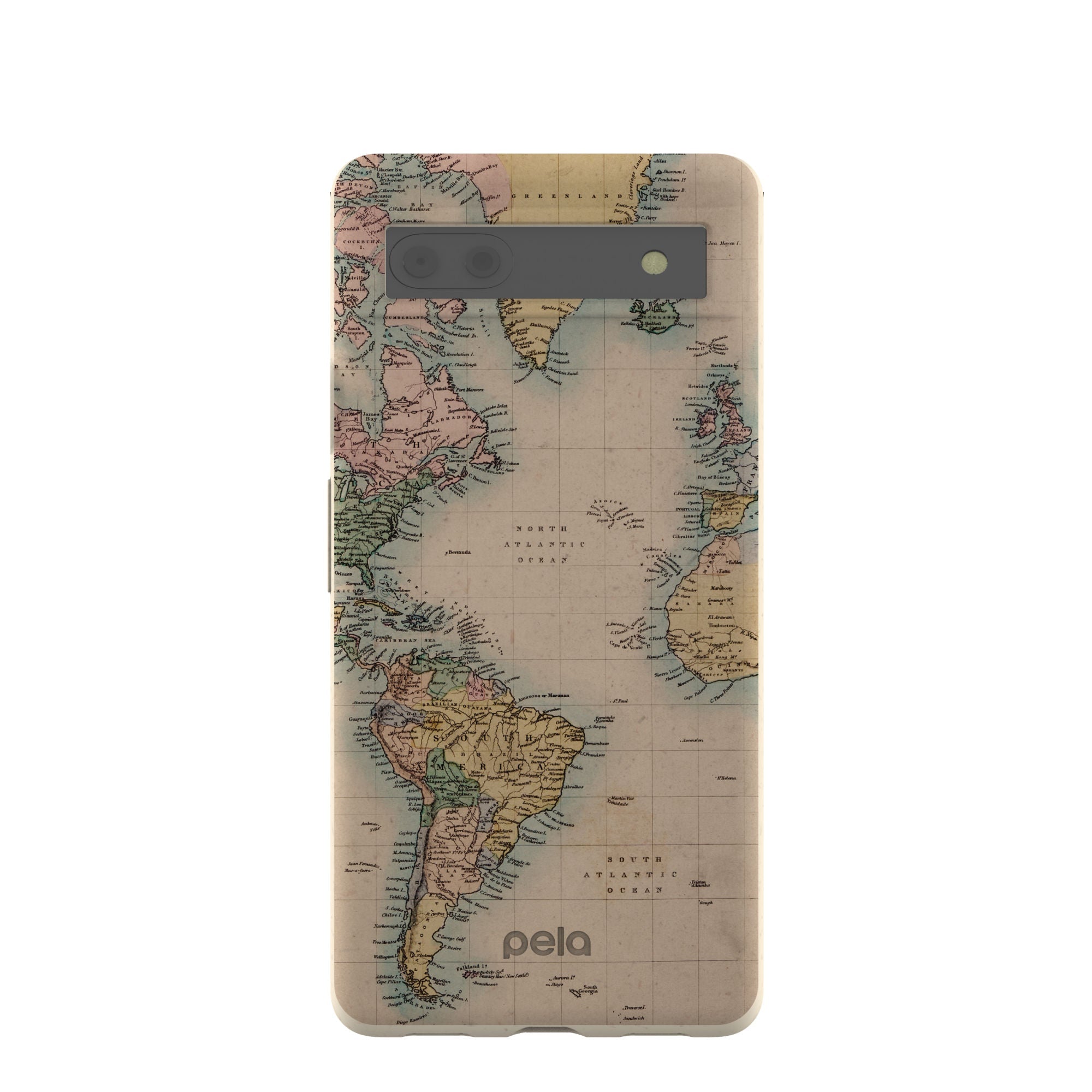 London Fog Explorer Google Pixel 6a Case Refurbished - Pela Case refurbished available on Cerqular