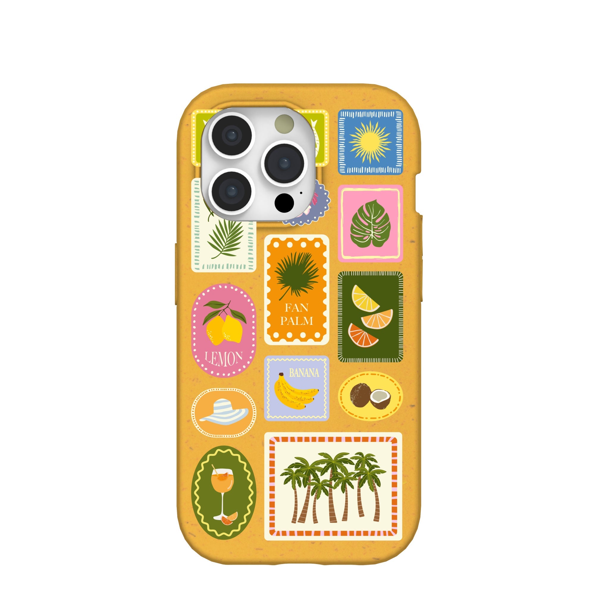Honey Summer Paradise iPhone 15 Pro Case Refurbished - Pela Case refurbished available on Cerqular