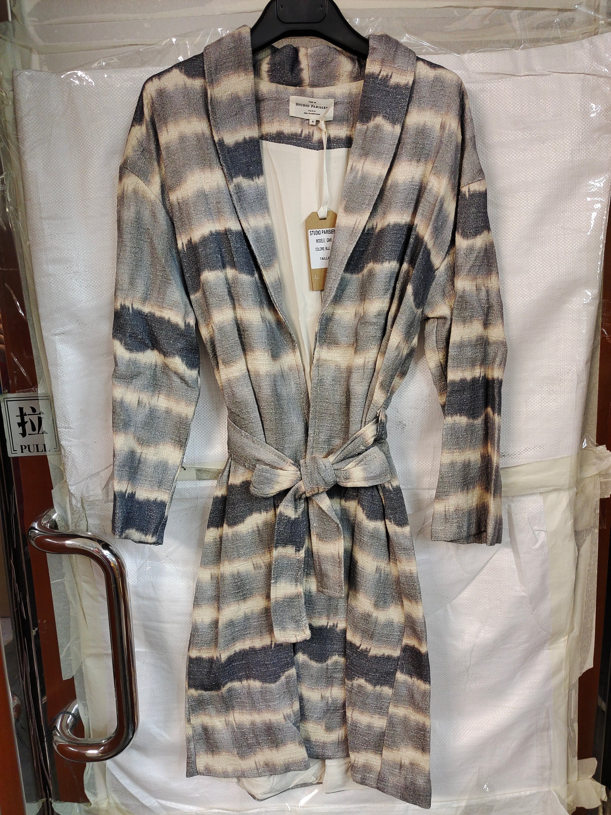 Coat Q049 Blue | Color: BLUE | Size: S Refurbished - N/A (I could not find a well-known brand with this name refurbished available on Cerqular