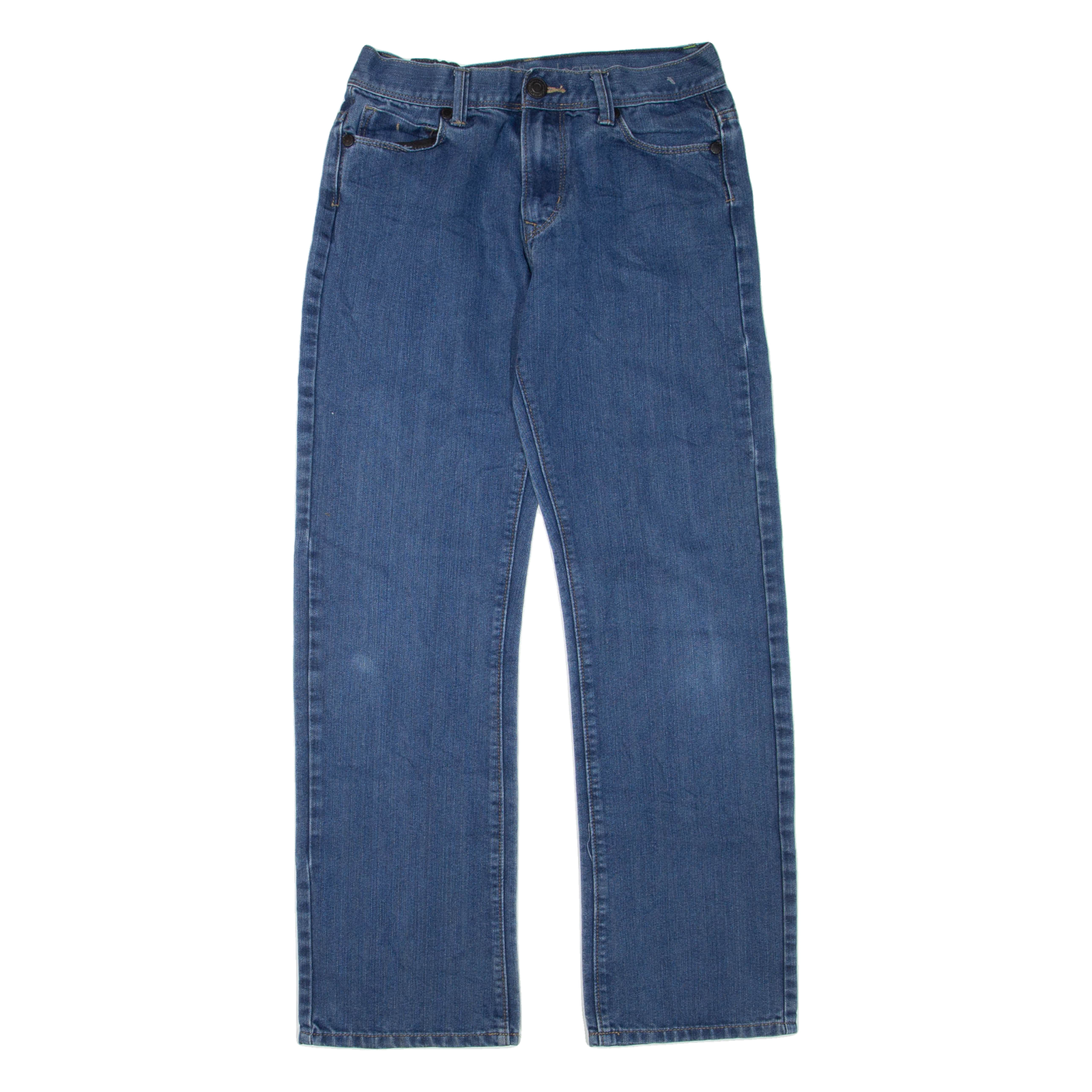 CALVIN KLEIN JEANS Womens Jeans Blue Slim Straight W28 L28 Refurbished - N/A refurbished available on Cerqular