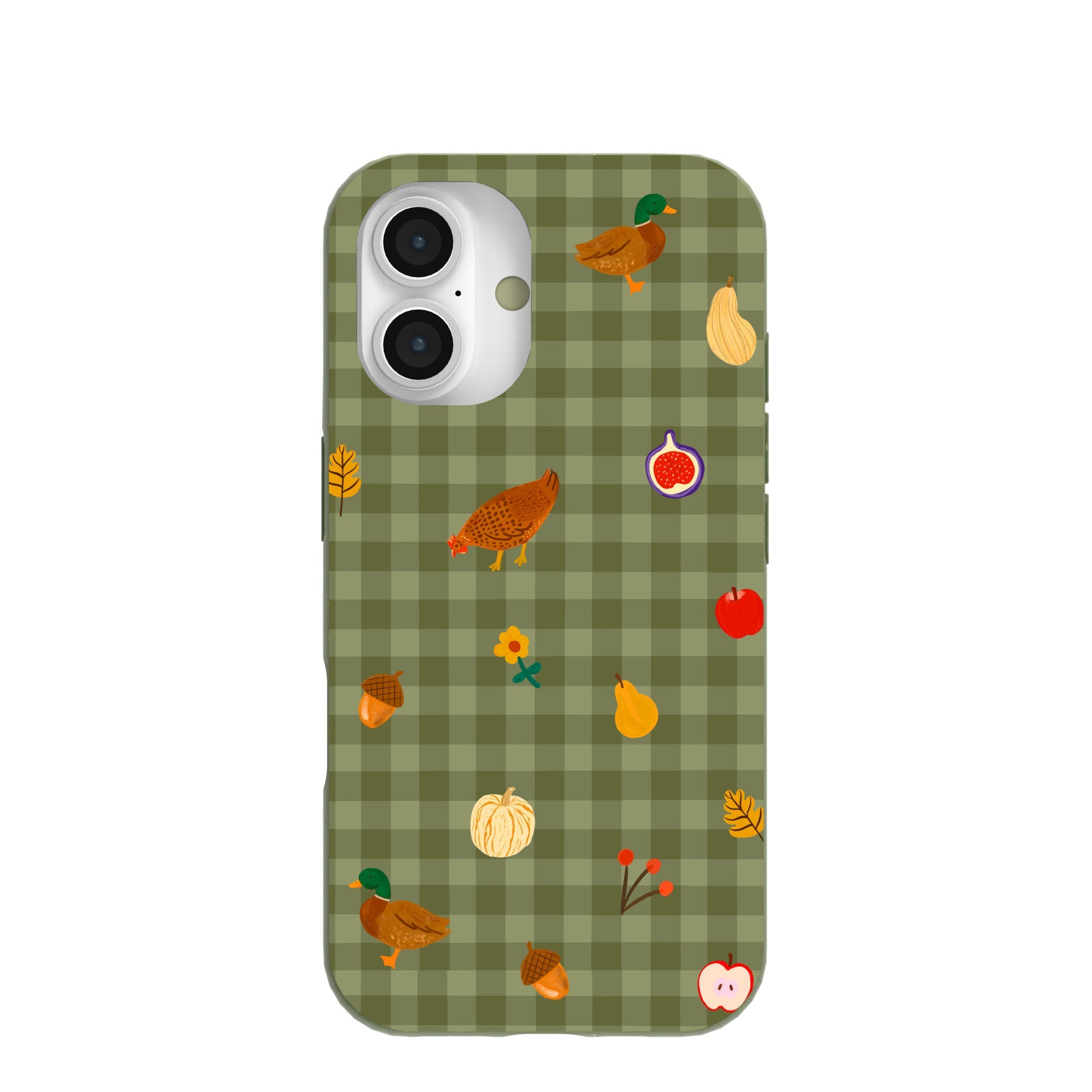 Forest Floor Harvest Folk iPhone 16 Case Refurbished - Pela Case refurbished available on Cerqular