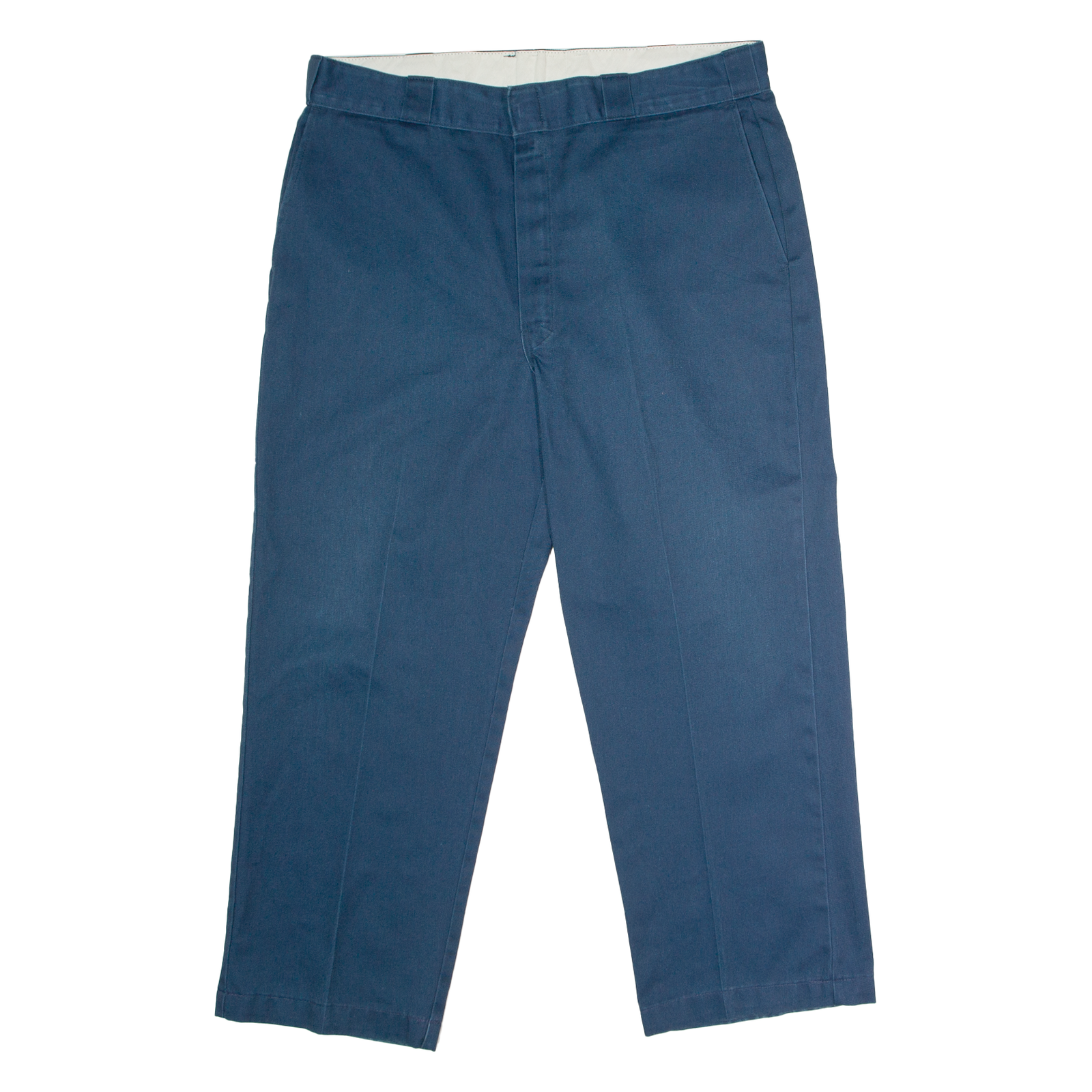 DICKIES Workwear Mens Twill Trousers Blue Regular Straight W38 L28 Refurbished - N/A refurbished available on Cerqular