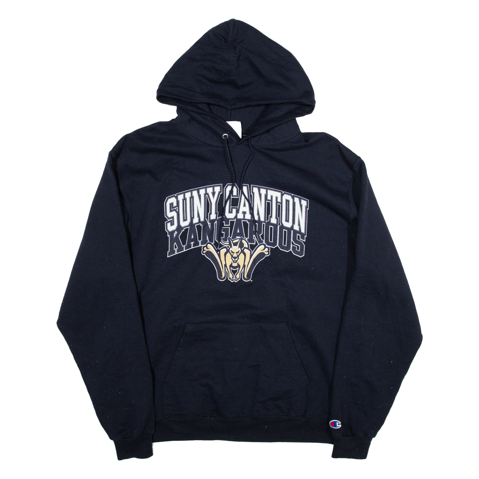 CHAMPION Suny Canton Kangaroos Mens Blue Hoodie USA L Refurbished - N/A refurbished available on Cerqular