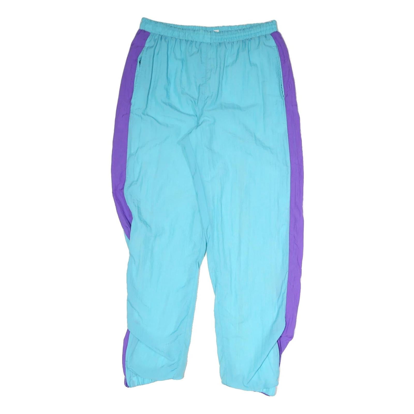 Mens Joggers Blue & Purple Regular Fit Tapered Leg M W31 L29 Lightweight Refurbished - N/A refurbished available on Cerqular